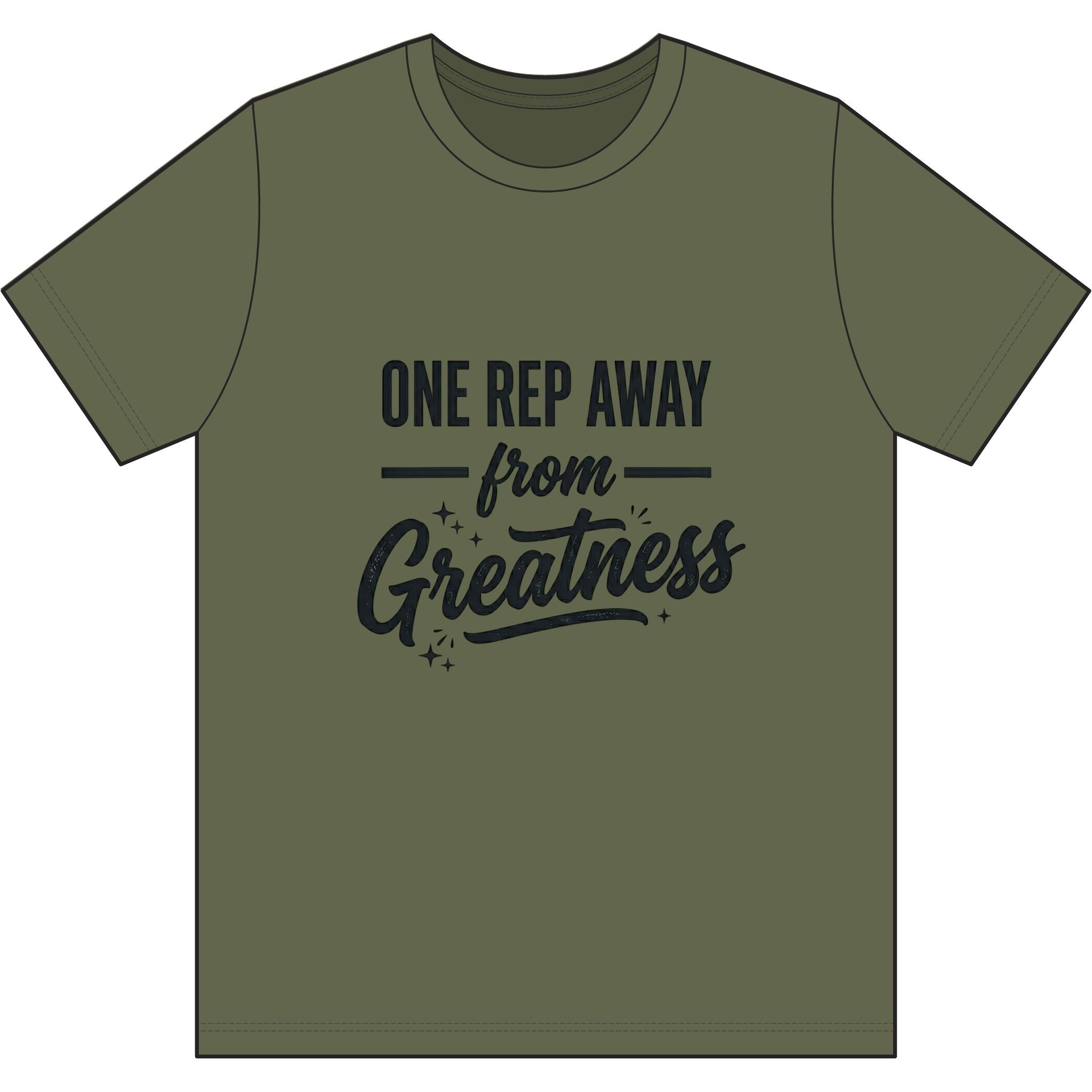 One Rep Away Dri-Power 100% Polyester T-Shirt