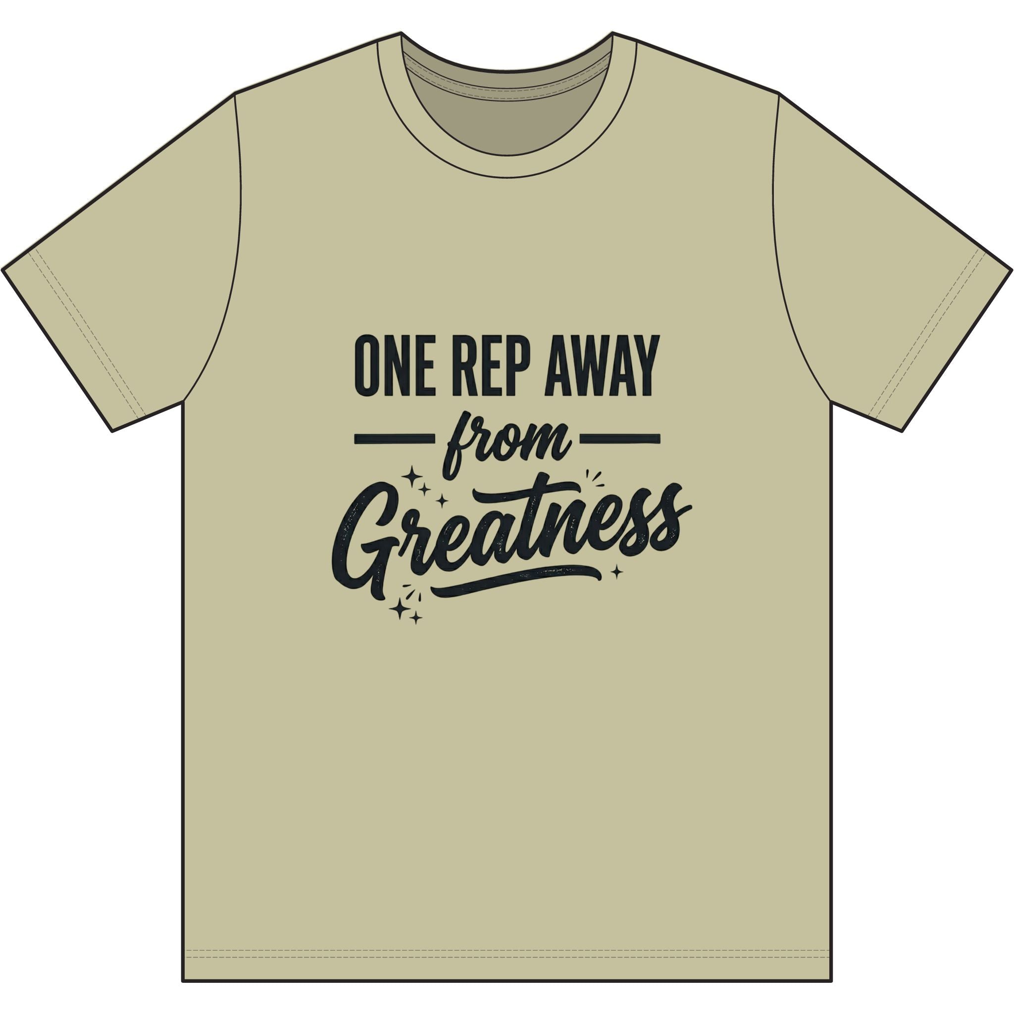 One Rep Away Dri-Power 100% Polyester T-Shirt