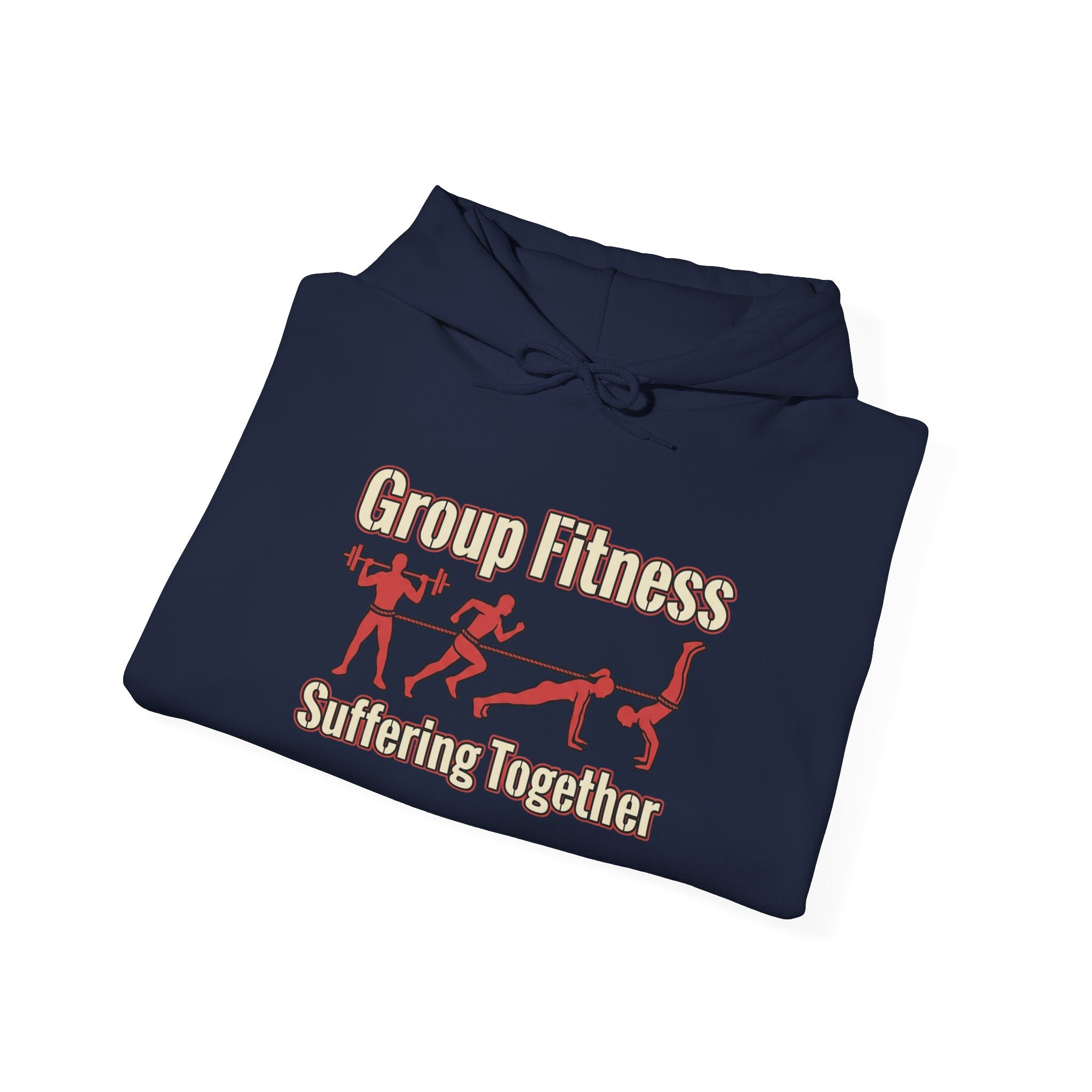 Group Fitness Suffering Together Unisex Heavy Blend™ Hooded Sweatshirt