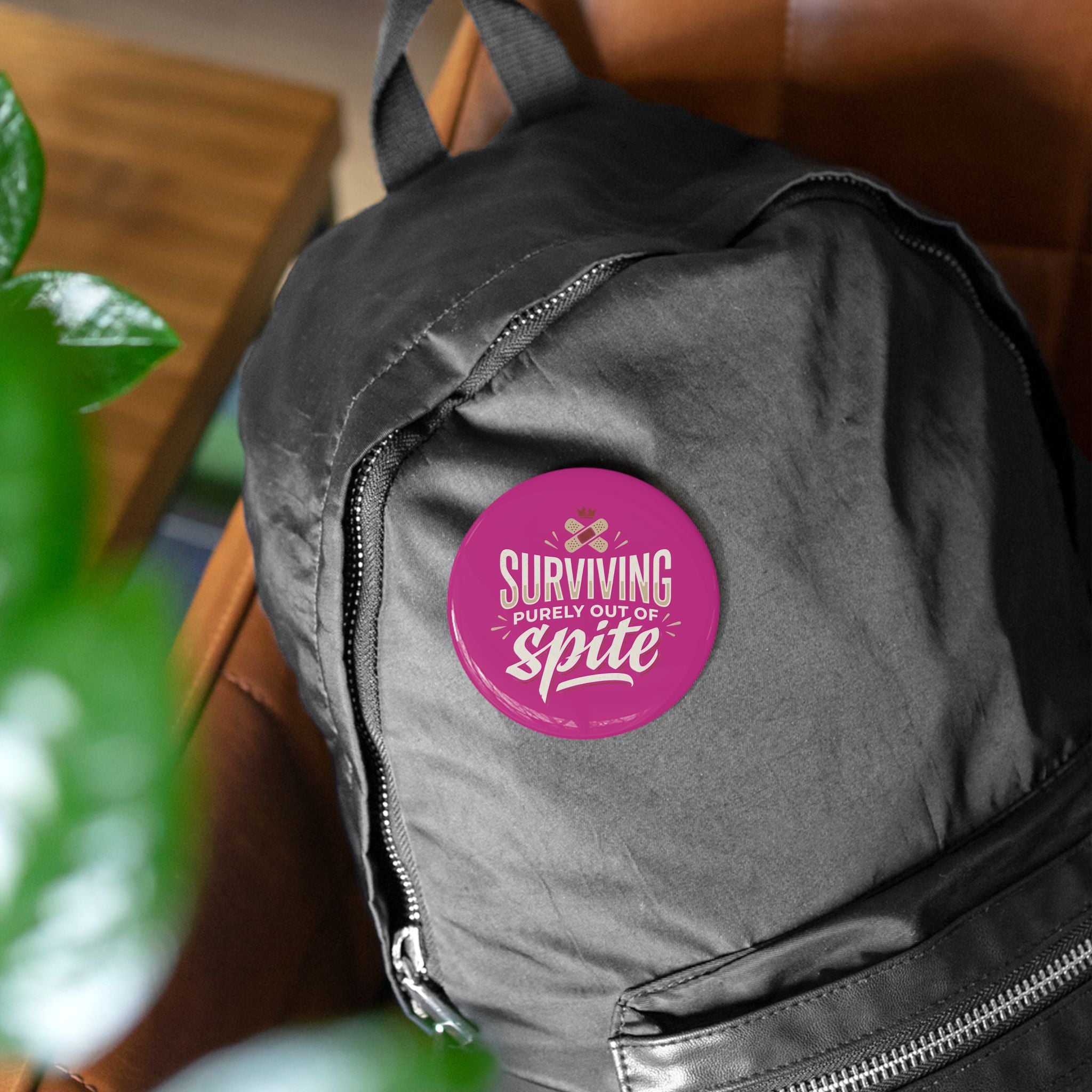 Surviving Purely Out of Spite Round Pins