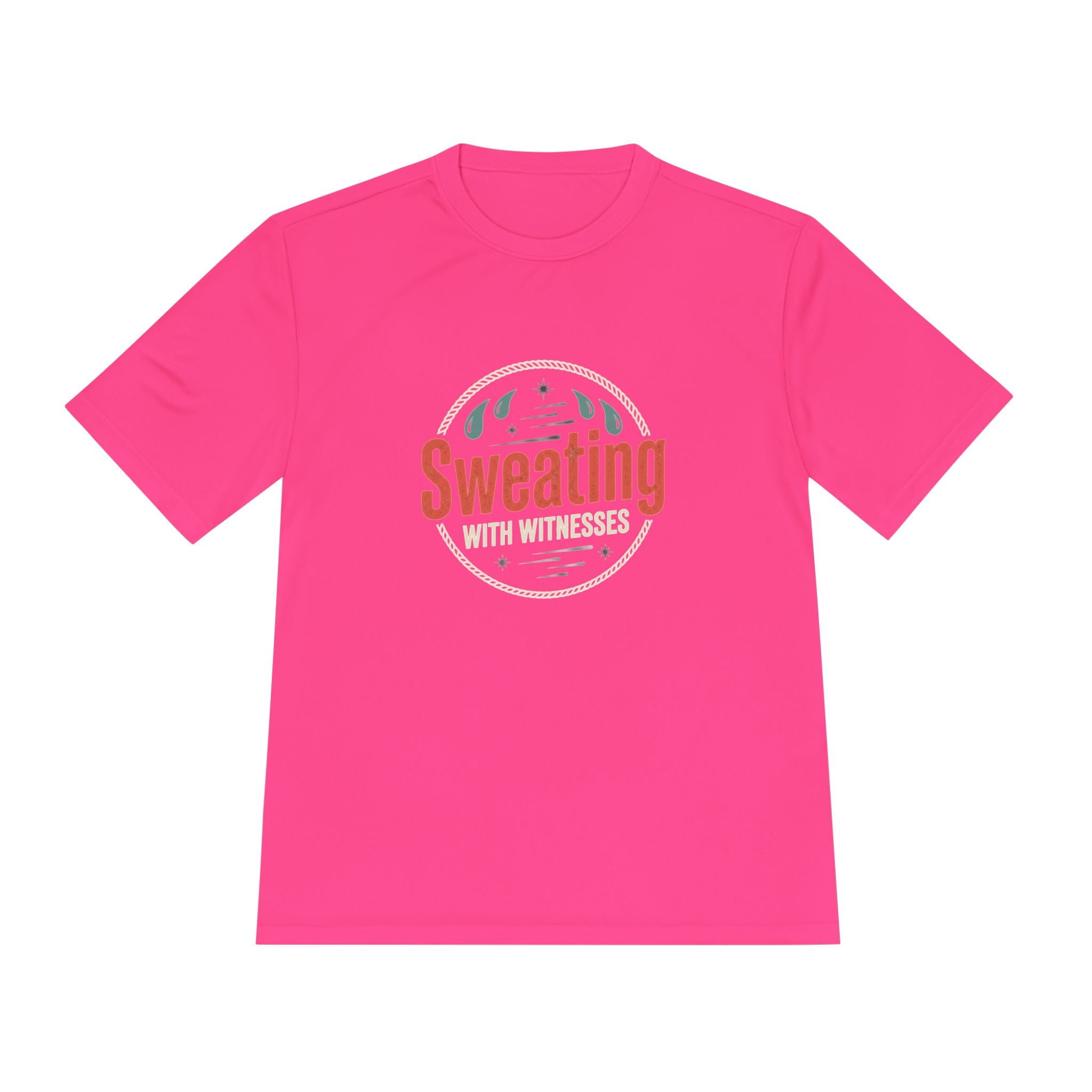Sweating with Witnesses Unisex Moisture Wicking Tee