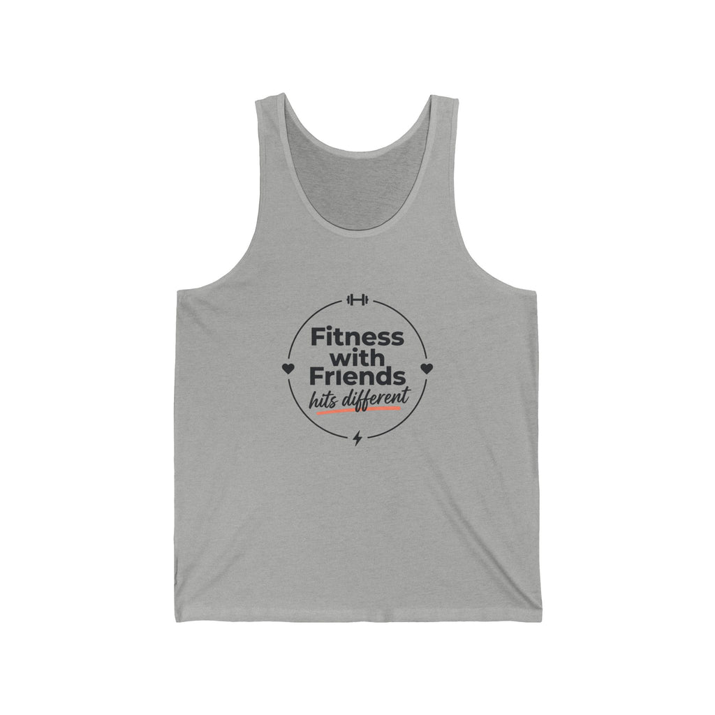 Fitness with Friends Unisex Jersey Tank