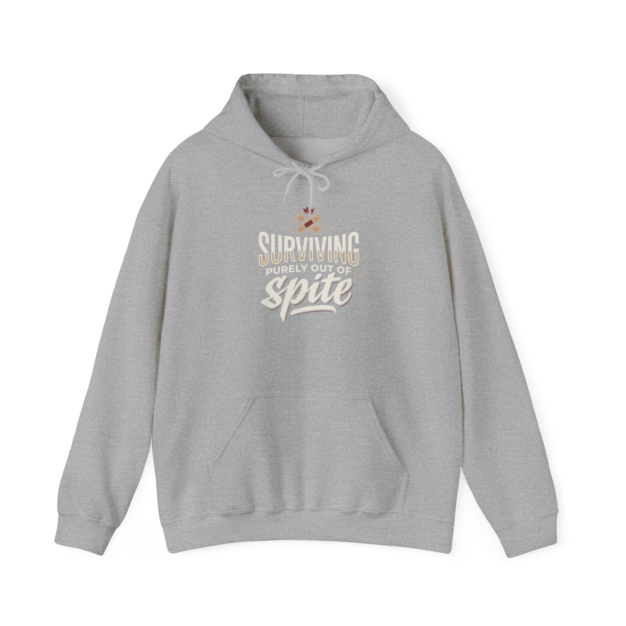 Surviving Purely Out of Spite Unisex Heavy Blend™ Hooded Sweatshirt