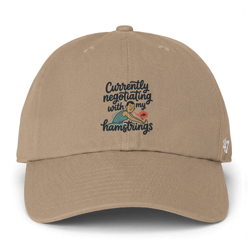 Currently Negotiating with my Hamstrings Clean Up Cap