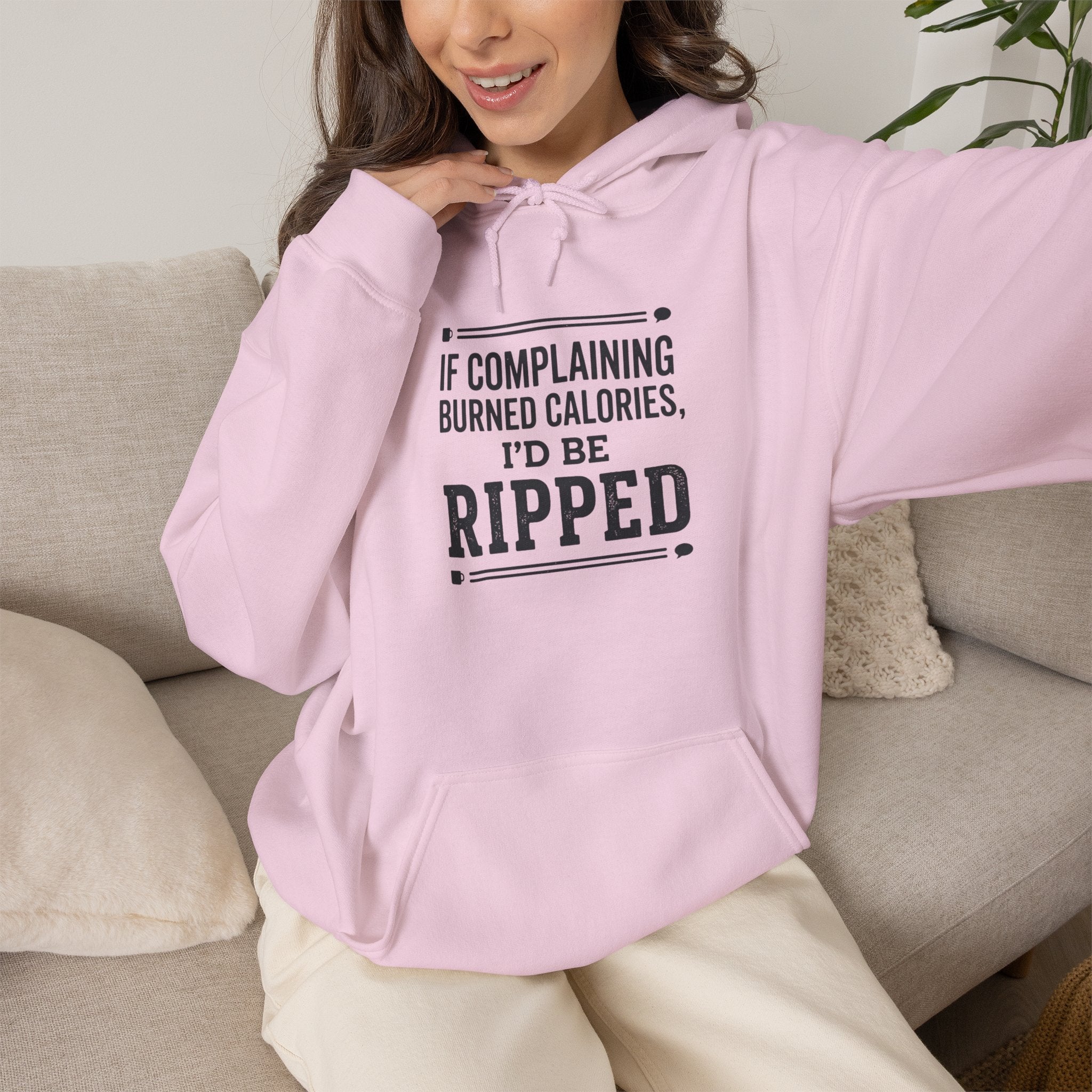 If Complaining Burned Calories Unisex Heavy Blend™ Hooded Sweatshirt