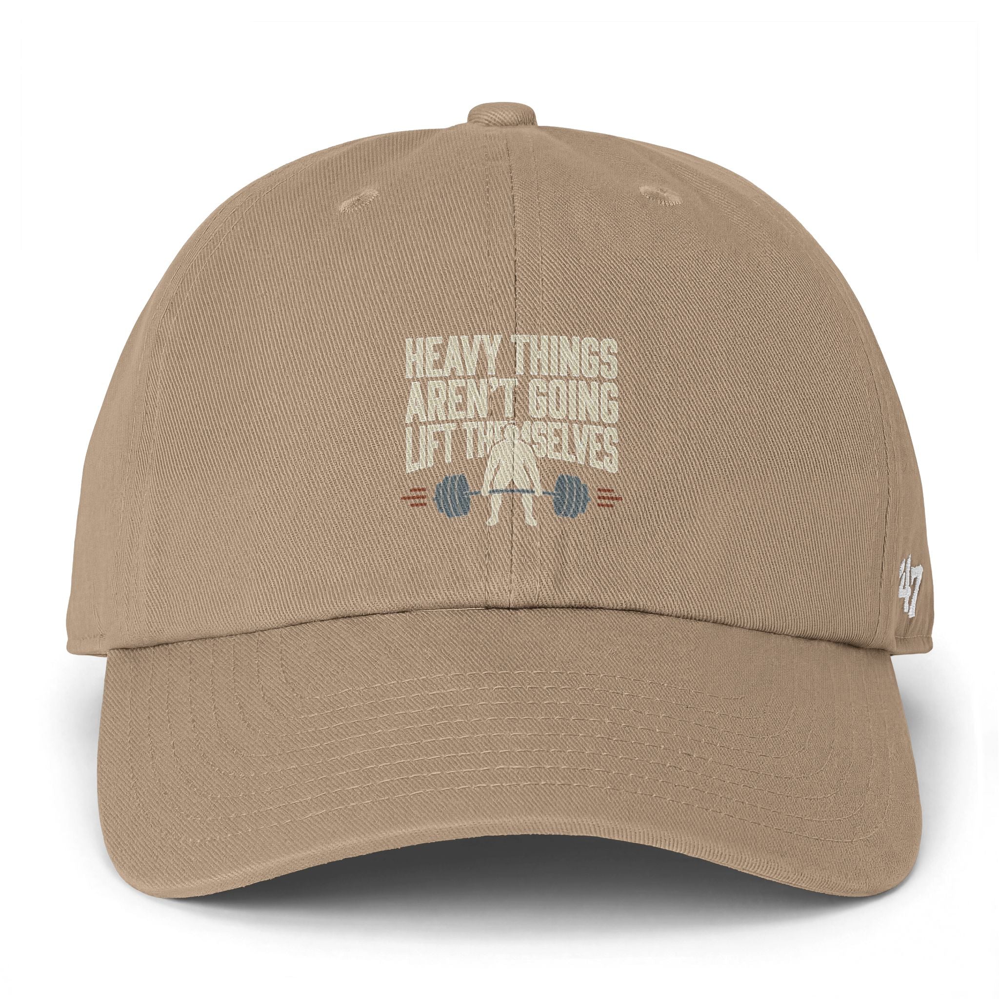 Heavy Things Aren't Going to Lift Themselves Clean Up Cap