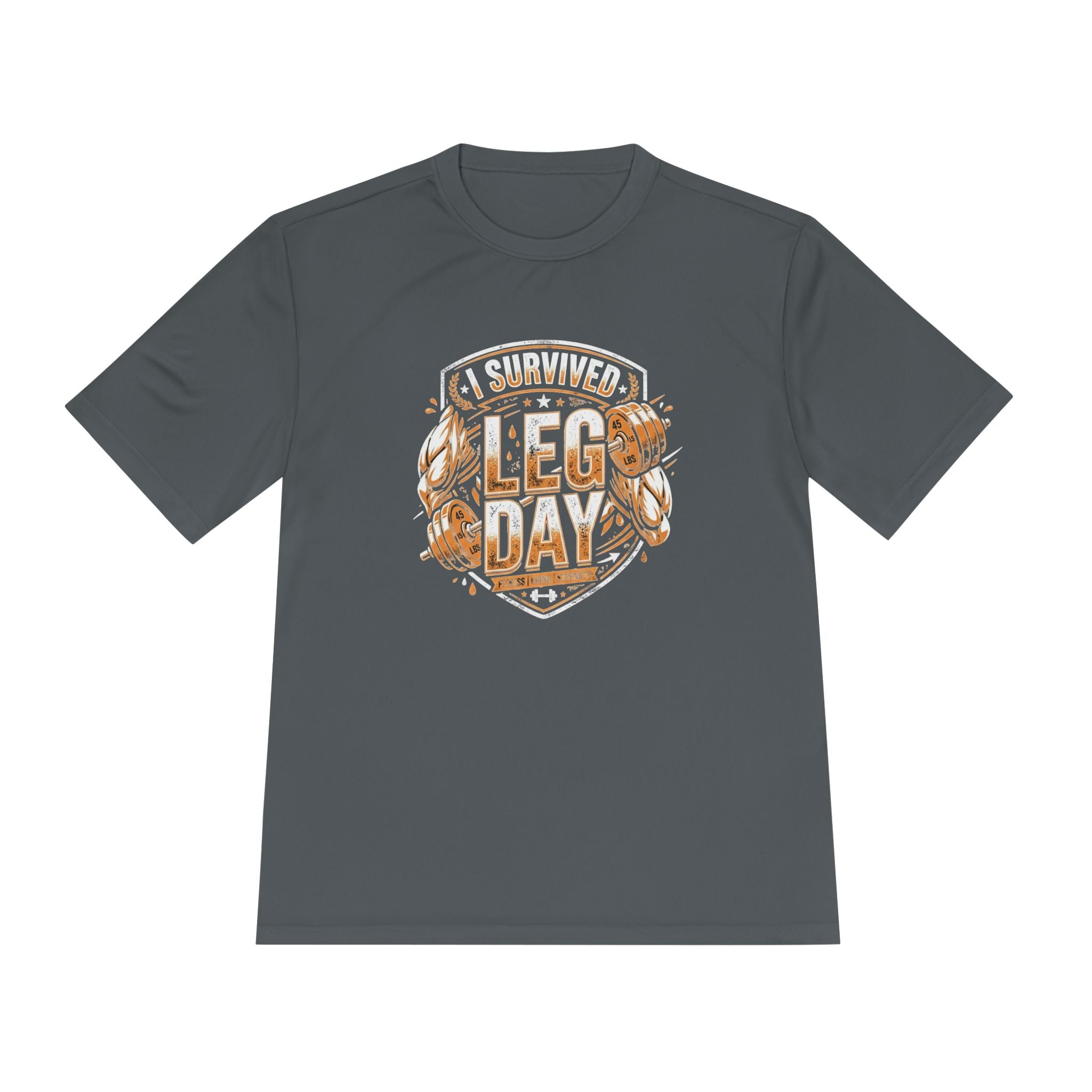 I Survived Leg Day Unisex Moisture Wicking Tee