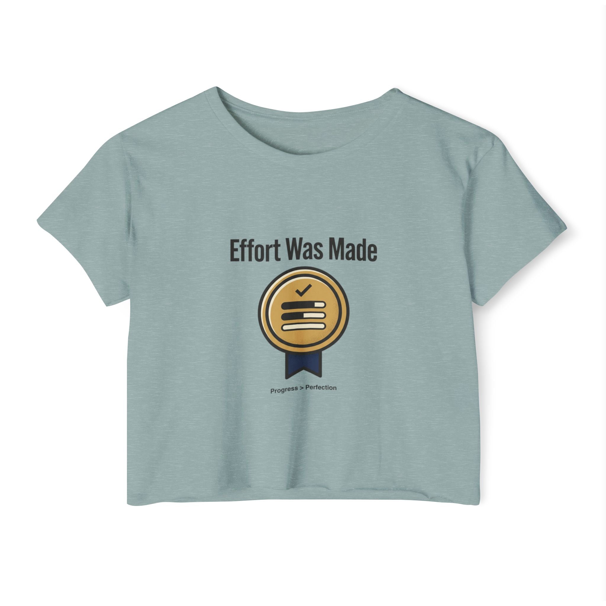 Effort was Made Women's Festival Crop Top