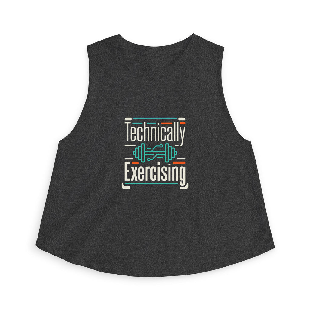 Technically Exercising Women's Crop Top