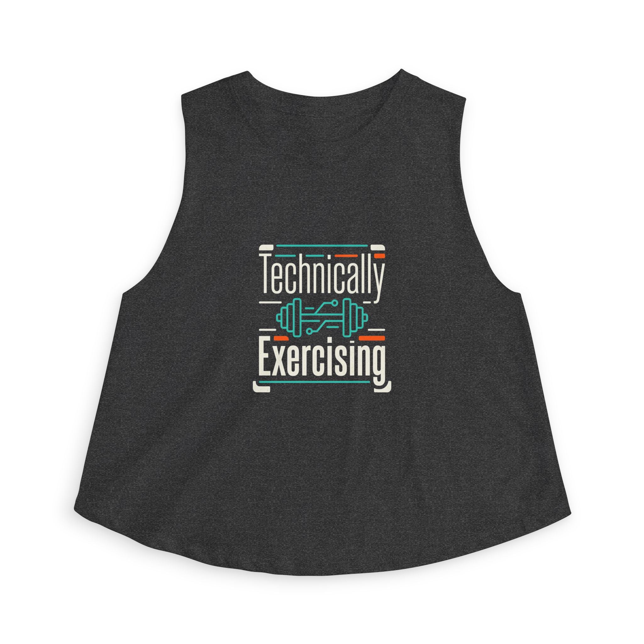 Technically Exercising Women's Crop Top