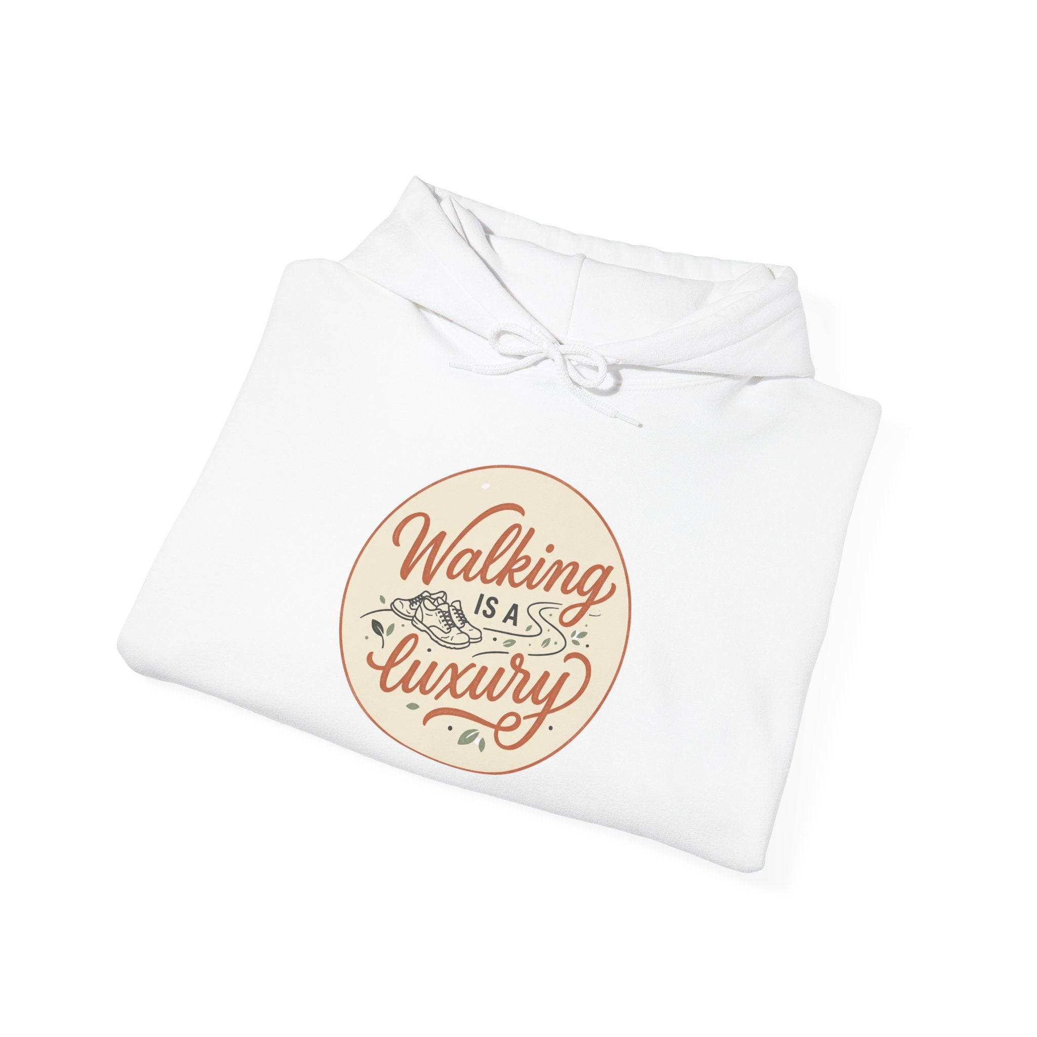 Walking is a Luxury Unisex Heavy Blend™ Hooded Sweatshirt