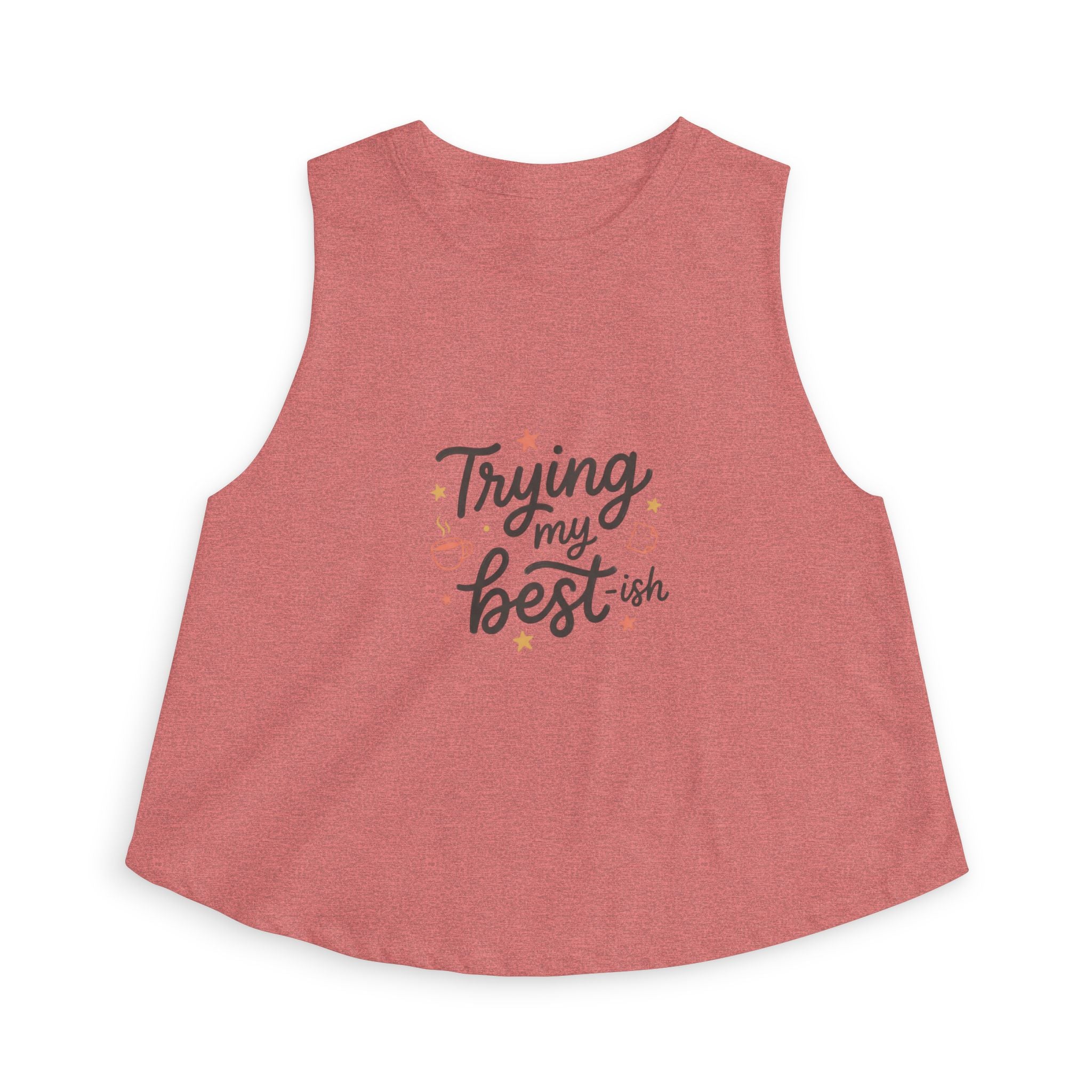 Trying My Best-ish Women's Crop Top