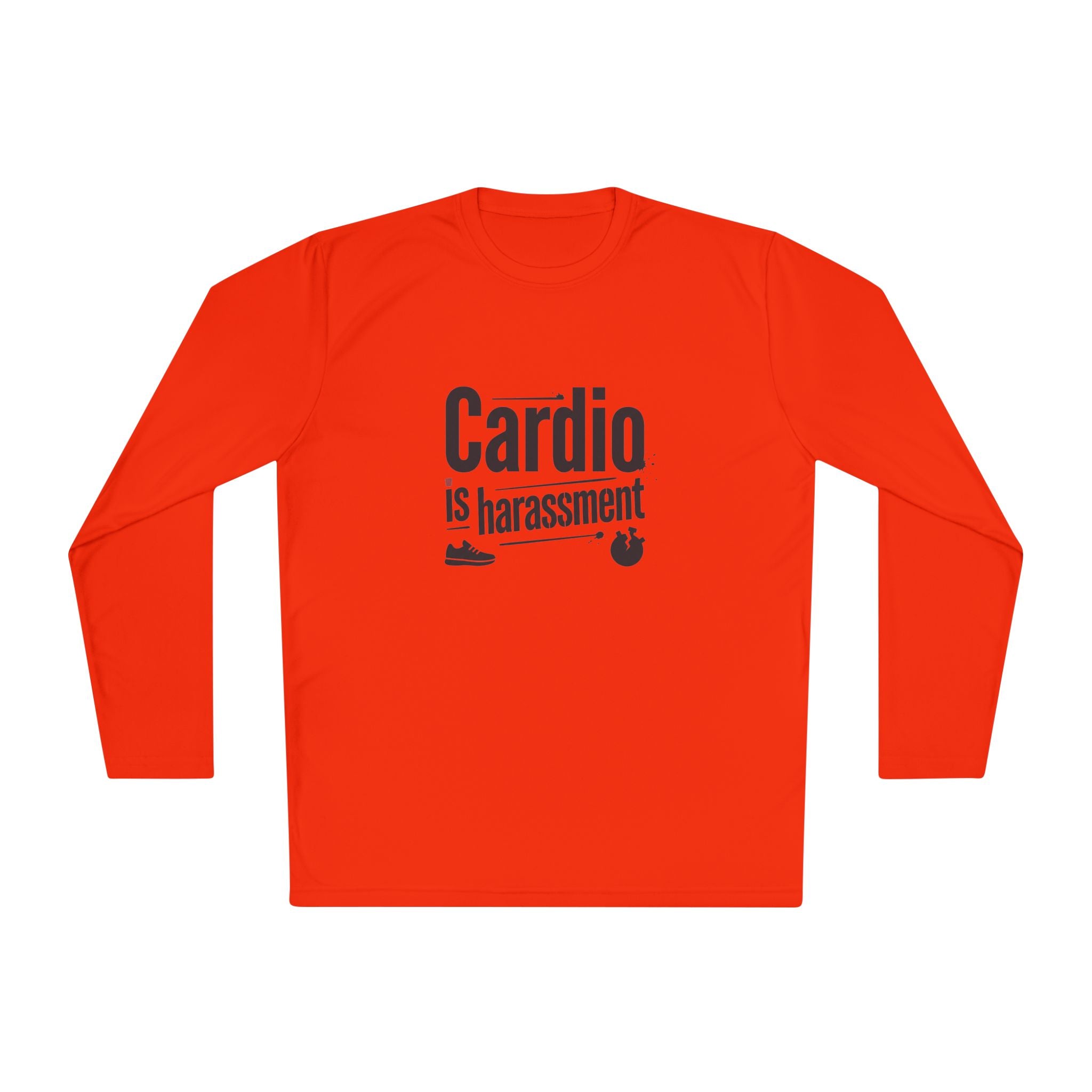 Cardio is Harassment Unisex Lightweight Long Sleeve Tee