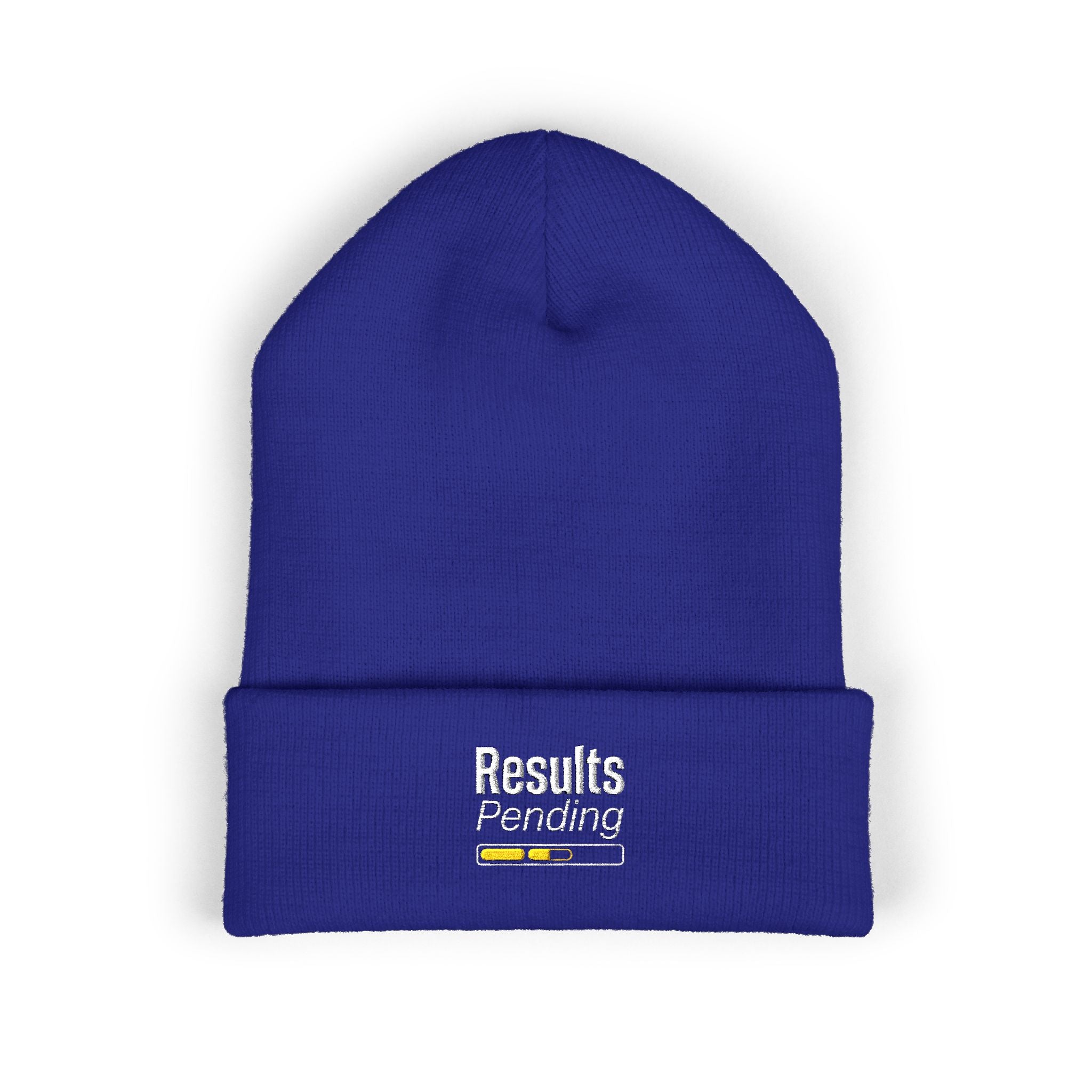 Results Pending Classic Cuffed Beanie (Embroidery)