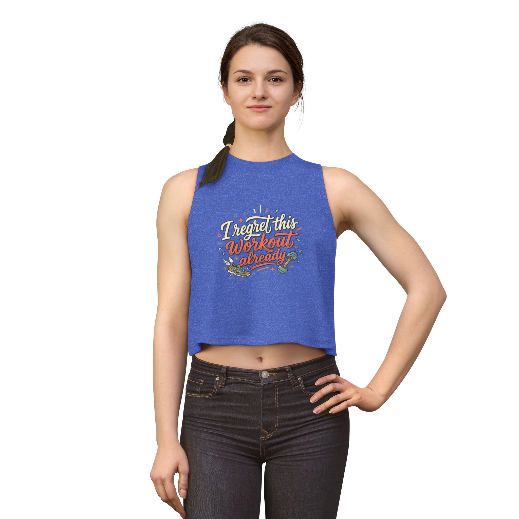 I Regret This Workout Already Women's Crop Top