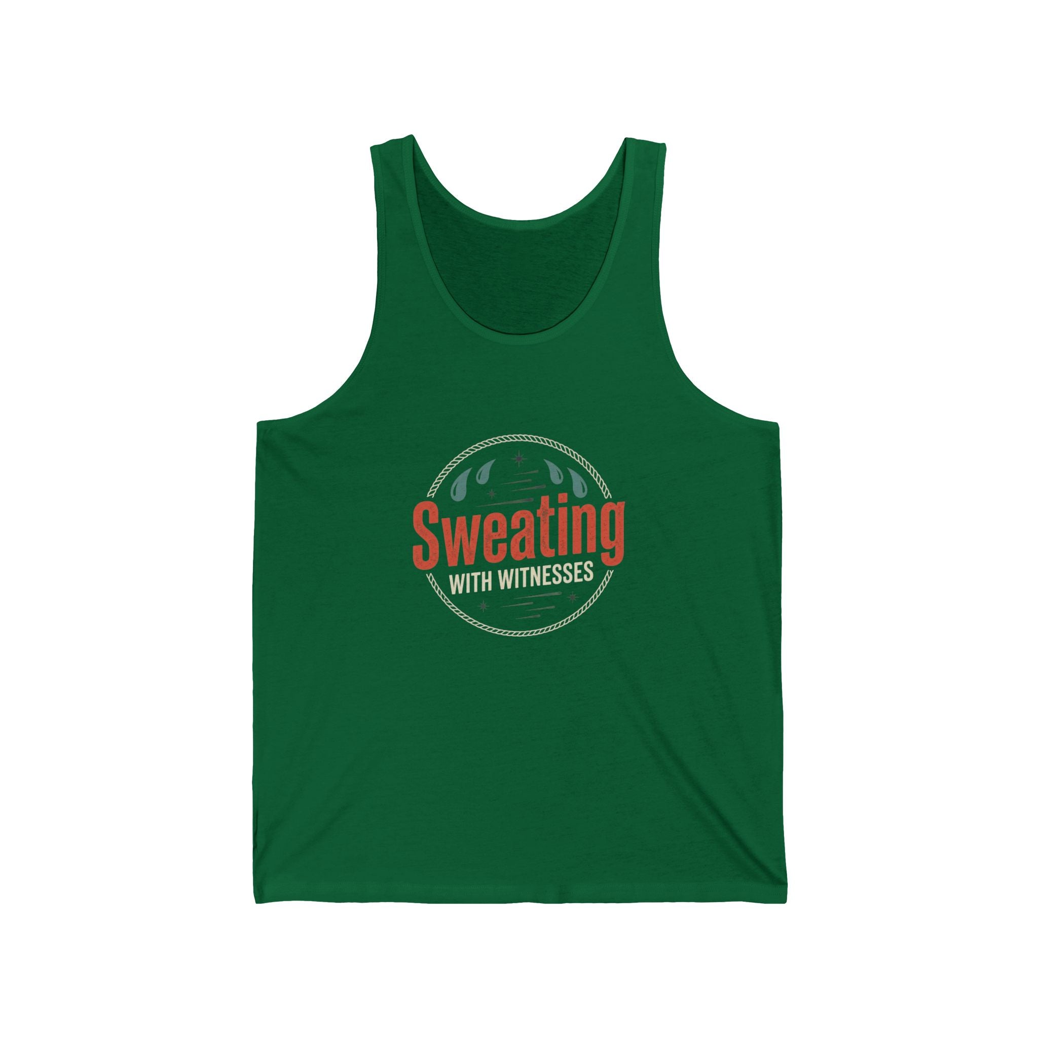 Sweating with Witnesses Unisex Jersey Tank