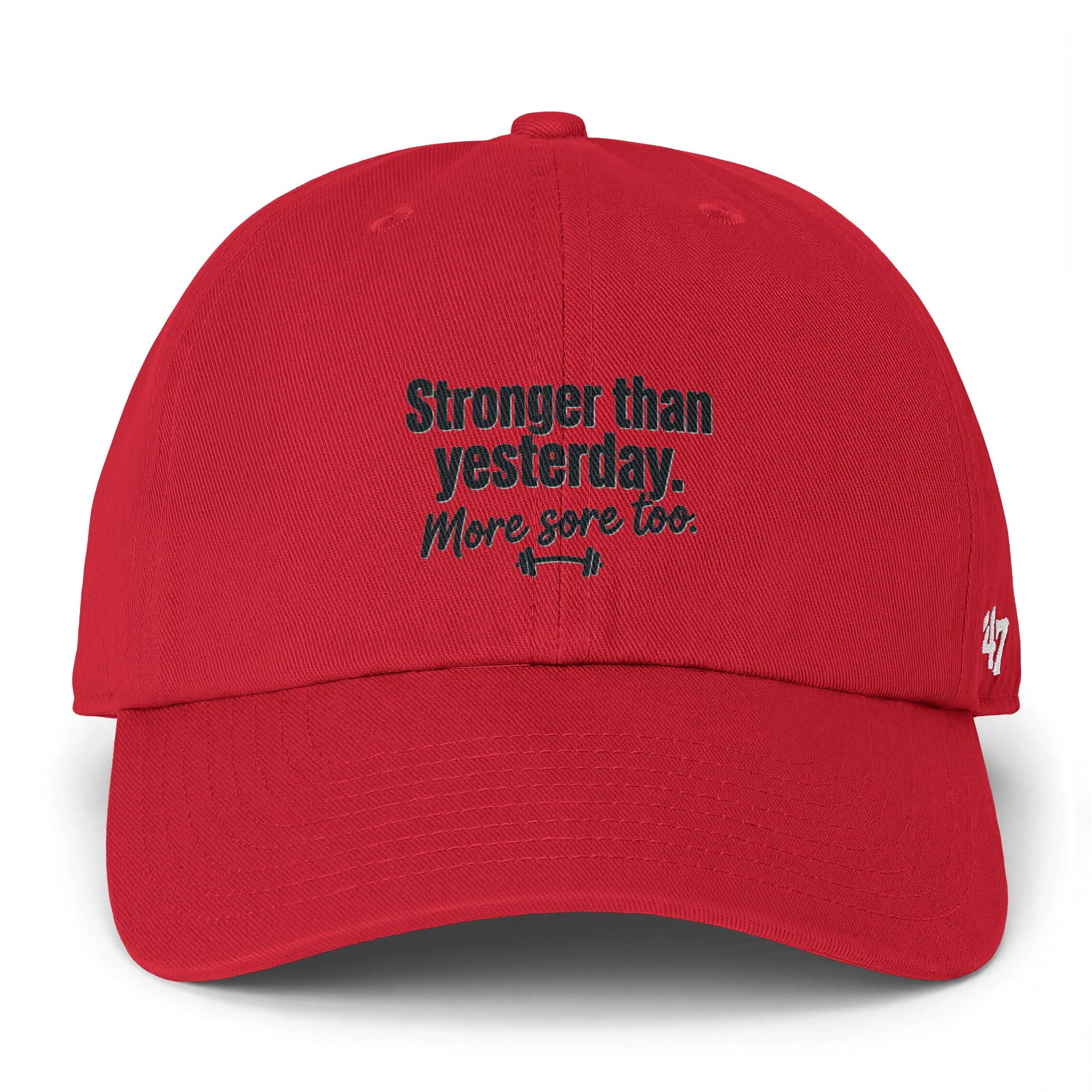 Stronger Than Yesterday Clean Up Cap