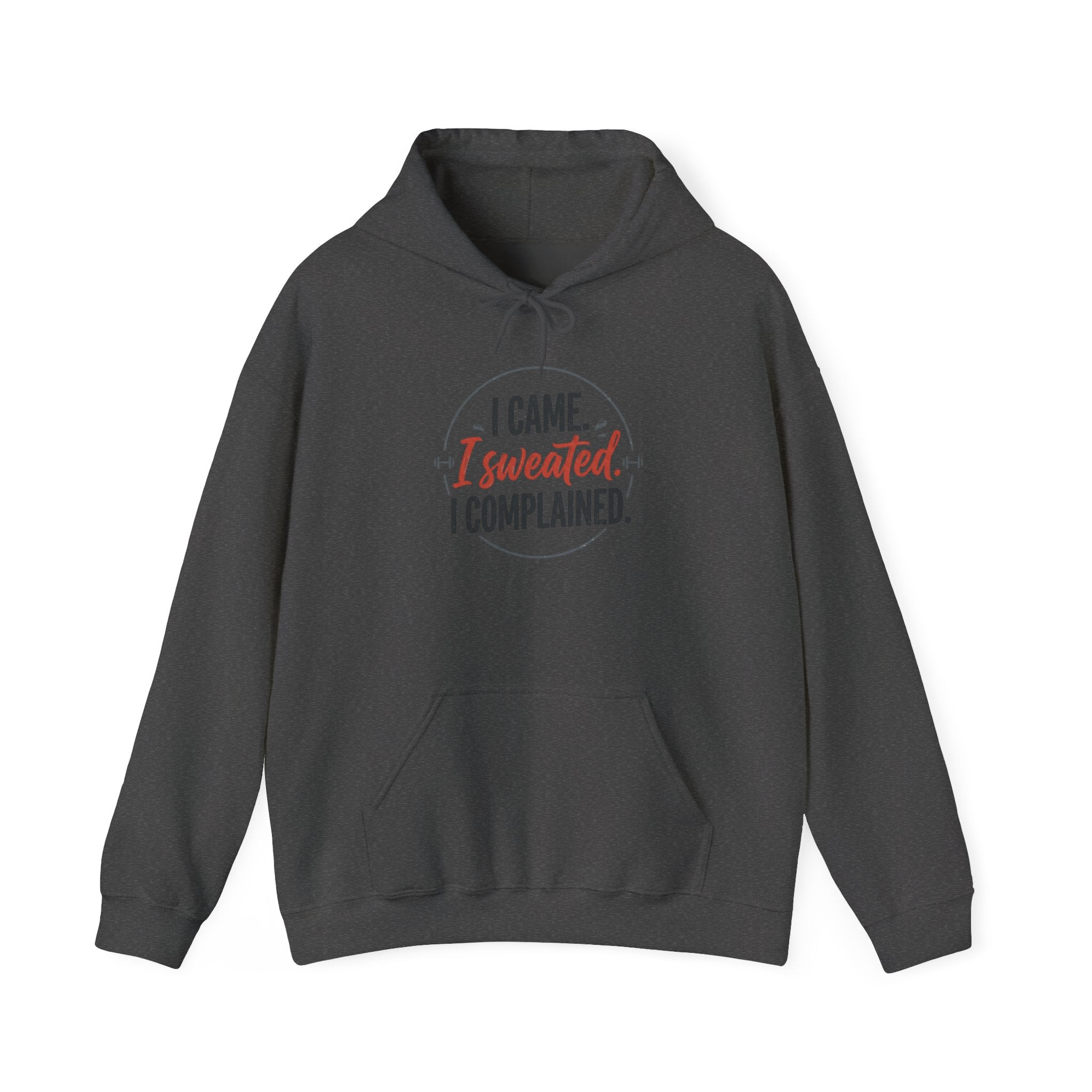 I Came I Sweated I Complained Unisex Heavy Blend™ Hooded Sweatshirt