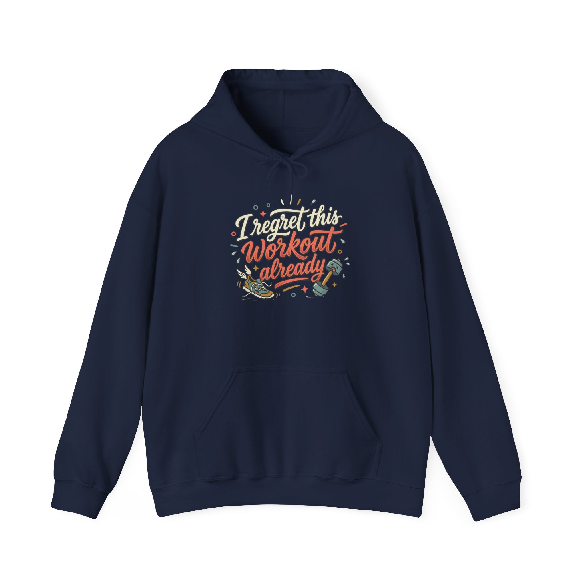I Regret This Workout Unisex Heavy Blend™ Hooded Sweatshirt