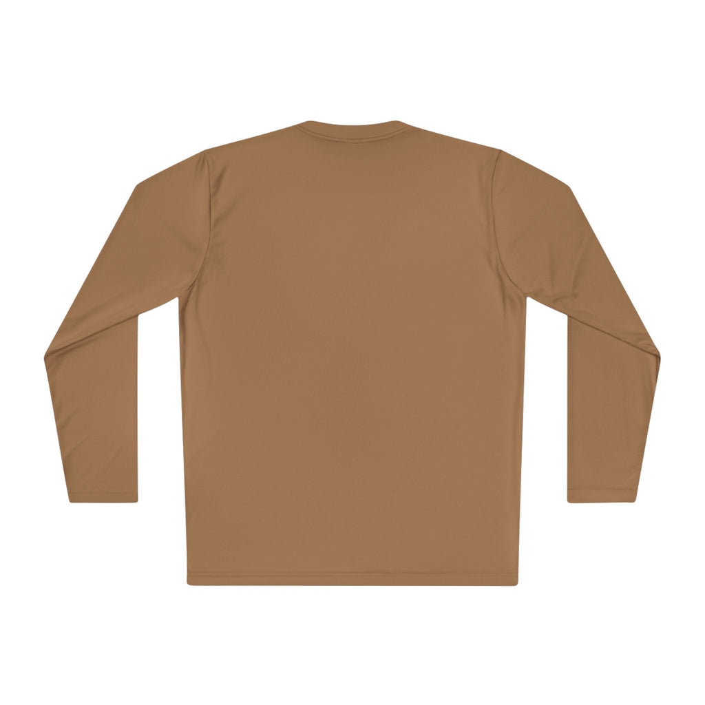 Powered by Protein and Poor Decisions Unisex Lightweight Long Sleeve Tee