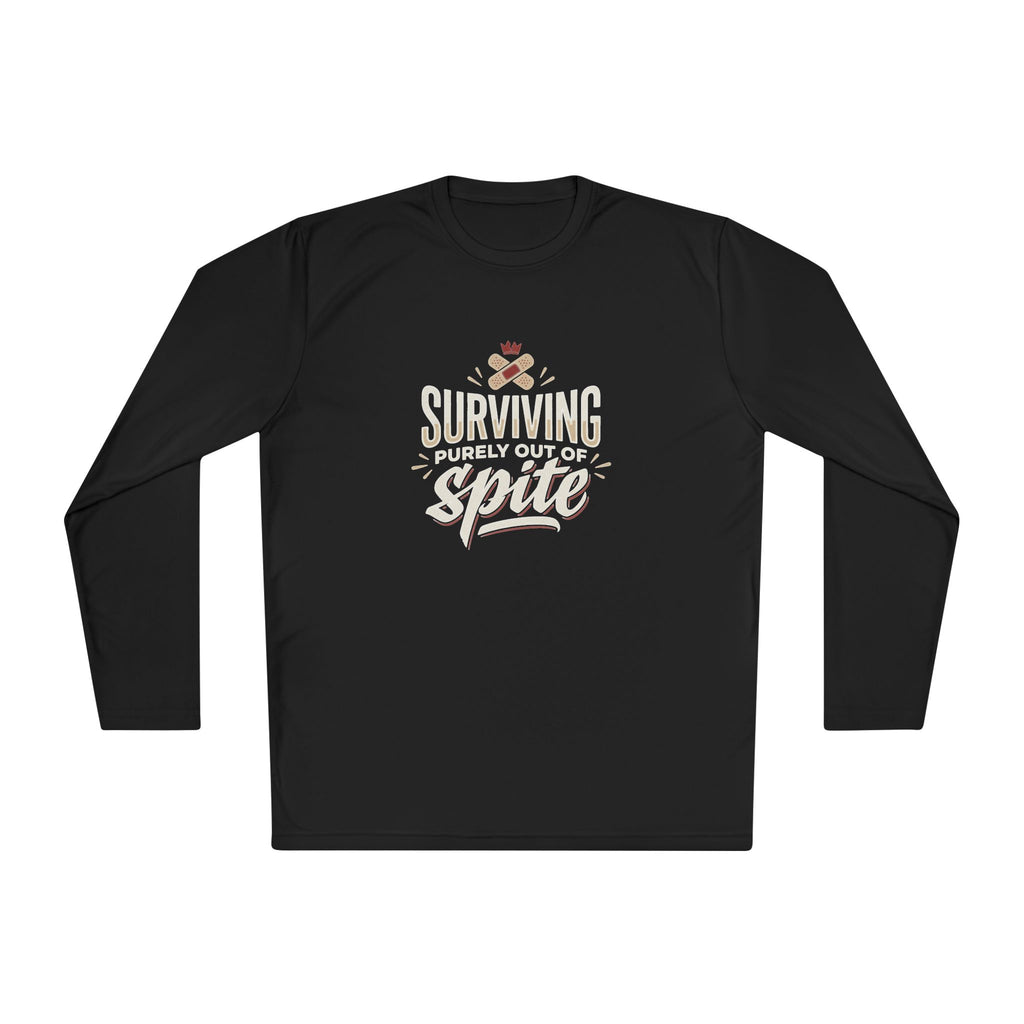 Surviving Purely Out of Spite Unisex Lightweight Long Sleeve Tee