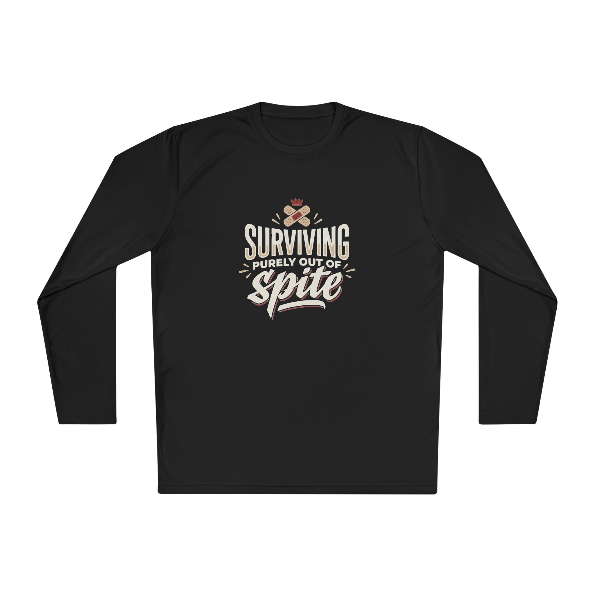 Surviving Purely Out of Spite Unisex Lightweight Long Sleeve Tee