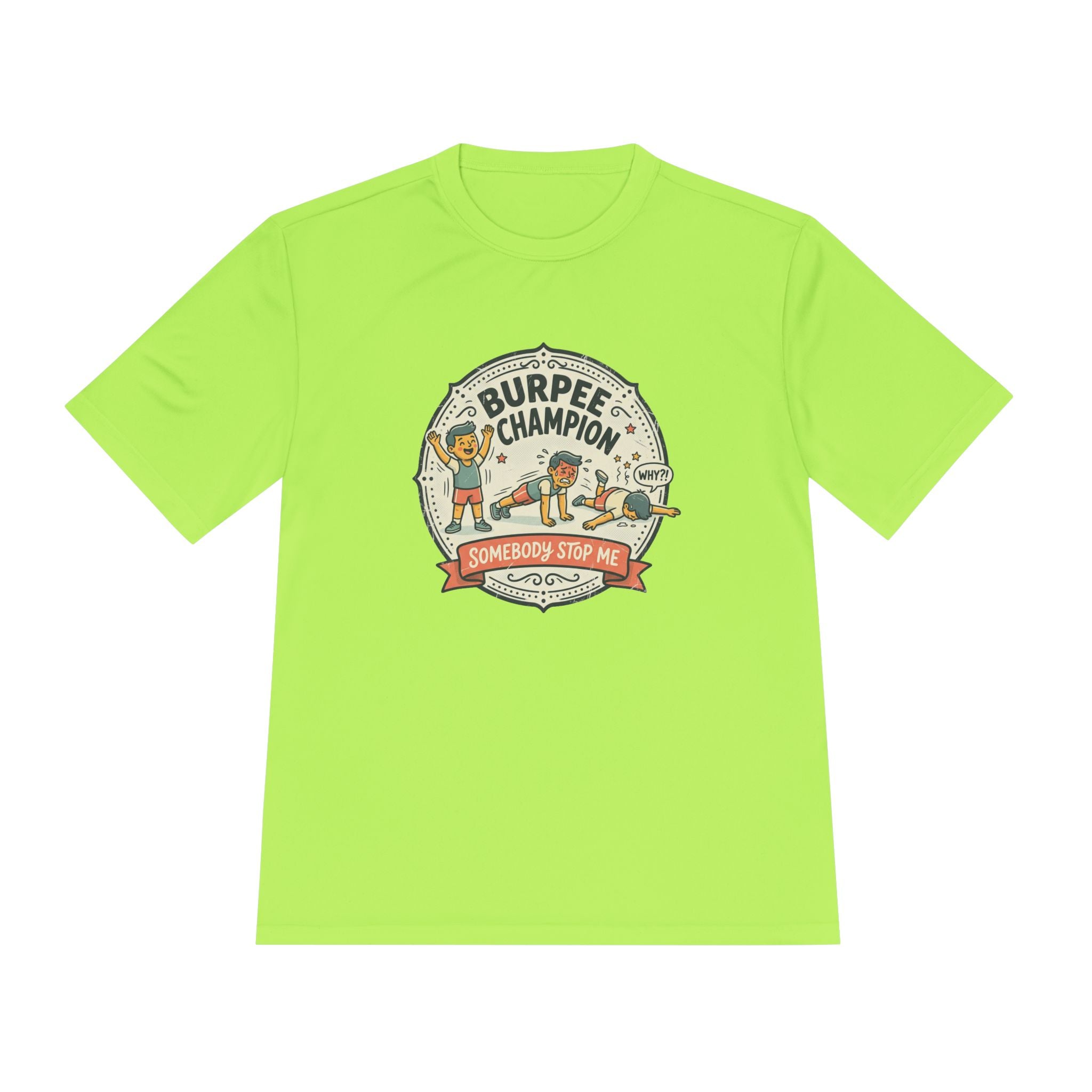 Burpee Champion Unisex Moisture Wicking Tee