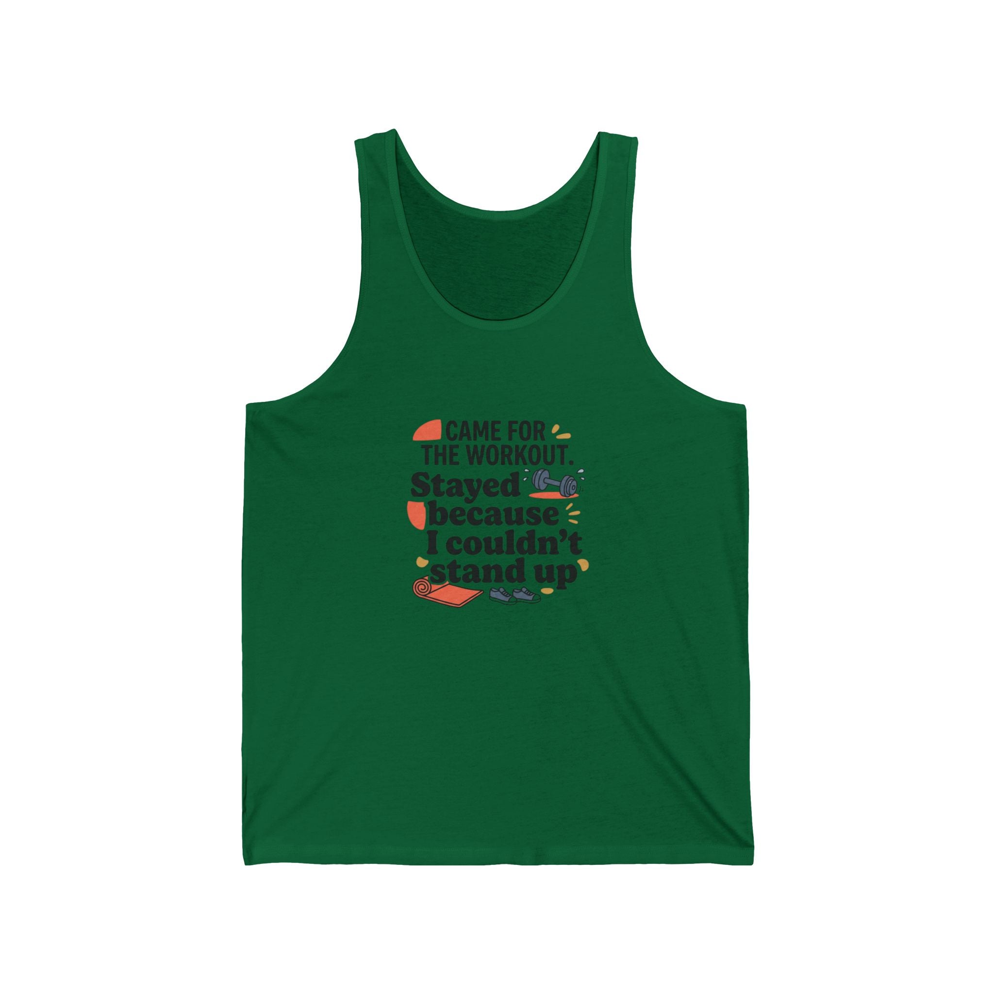 Came for the Workout Unisex Jersey Tank