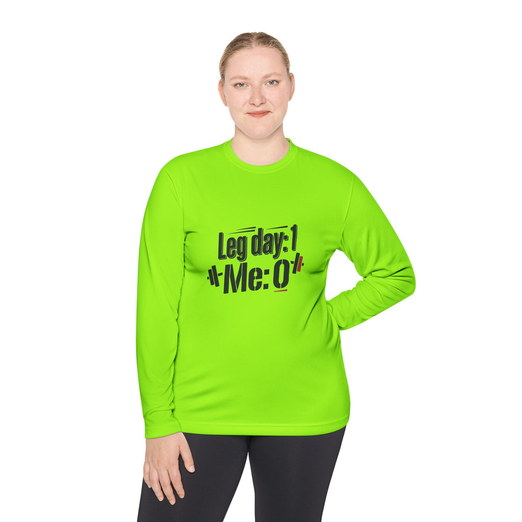 Leg Day Unisex Lightweight Long Sleeve Tee