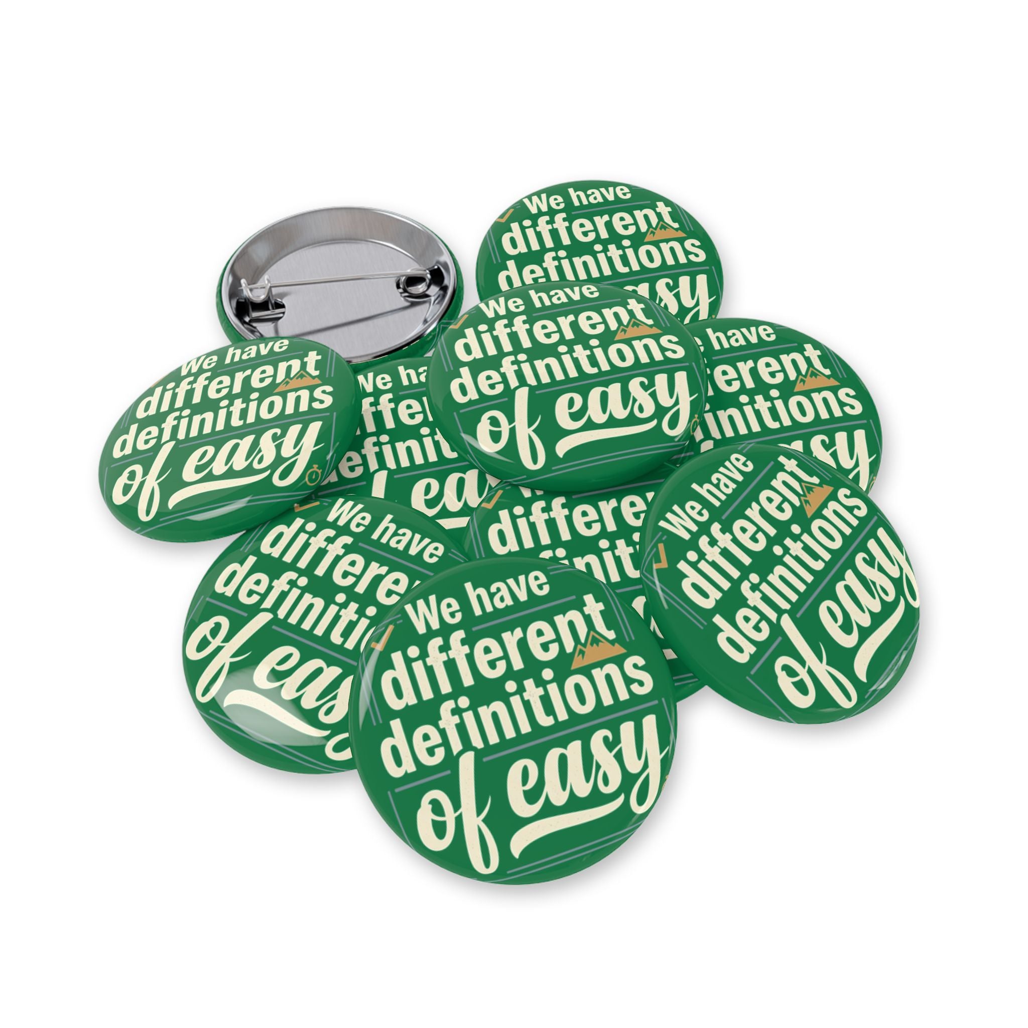 We Have Different Definitions of Easy Round Pins