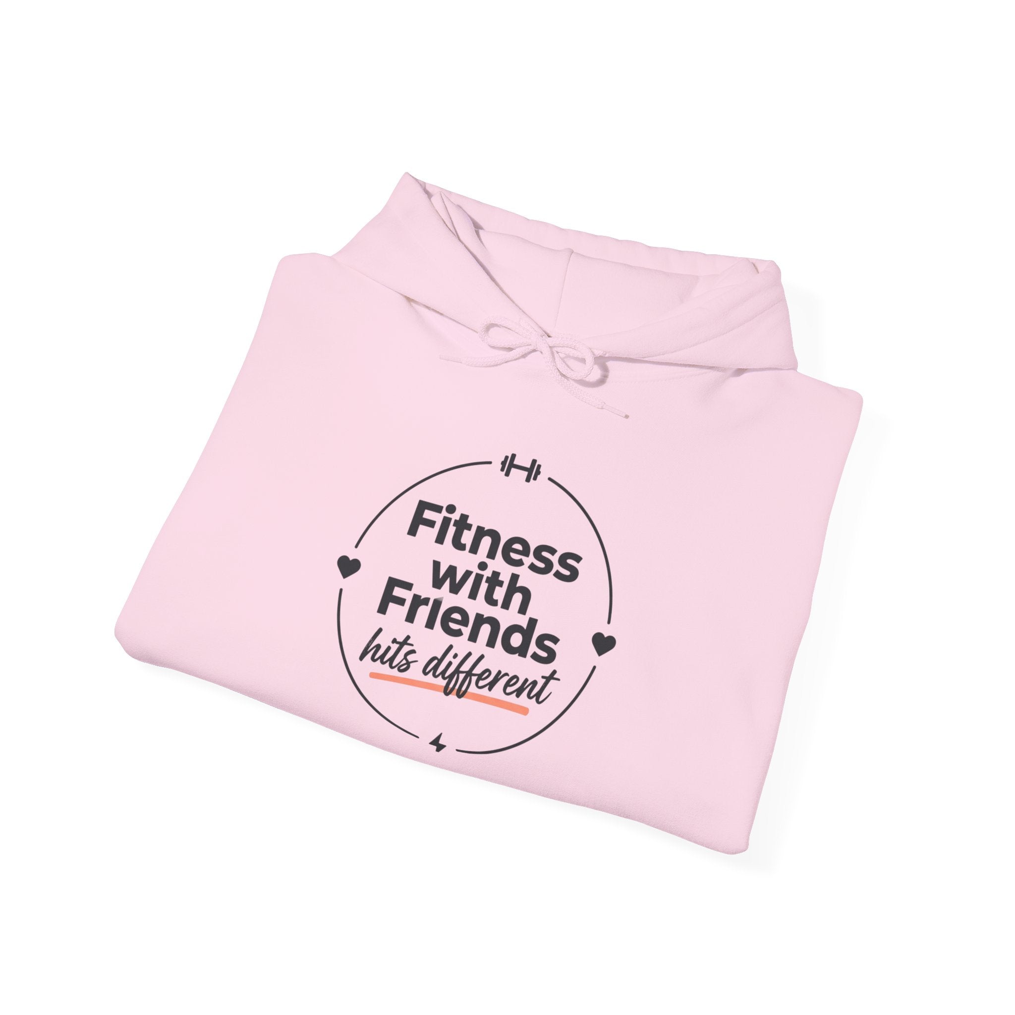 Fitness with Friends Unisex Heavy Blend™ Hooded Sweatshirt