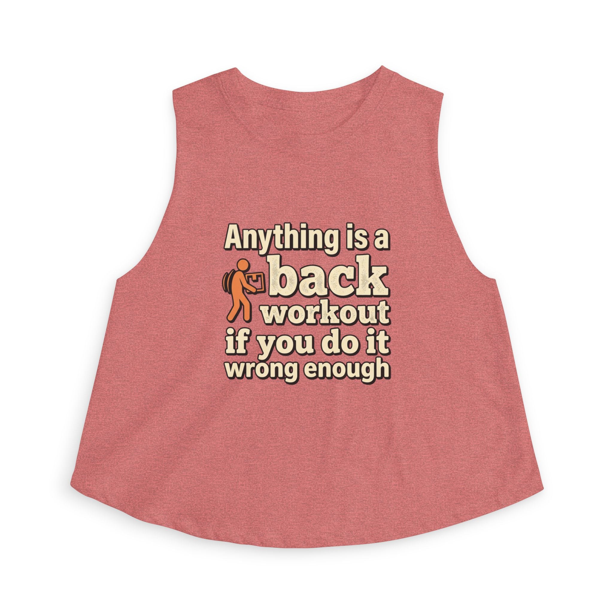 Anything is a Back Workout Women's Crop Top