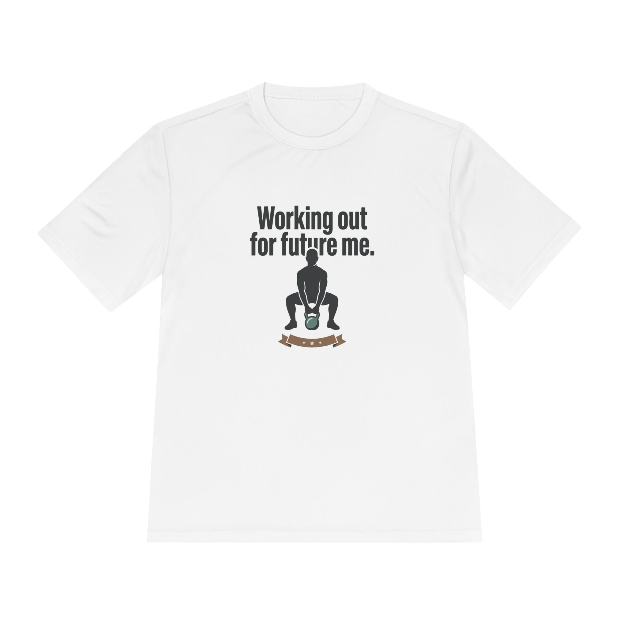 Working Out For Future Me Unisex Moisture Wicking Tee