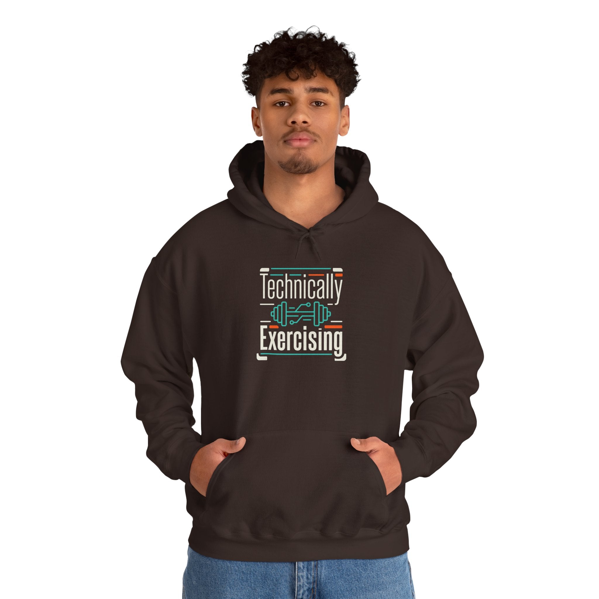 Technically Exercising Unisex Heavy Blend™ Hooded Sweatshirt