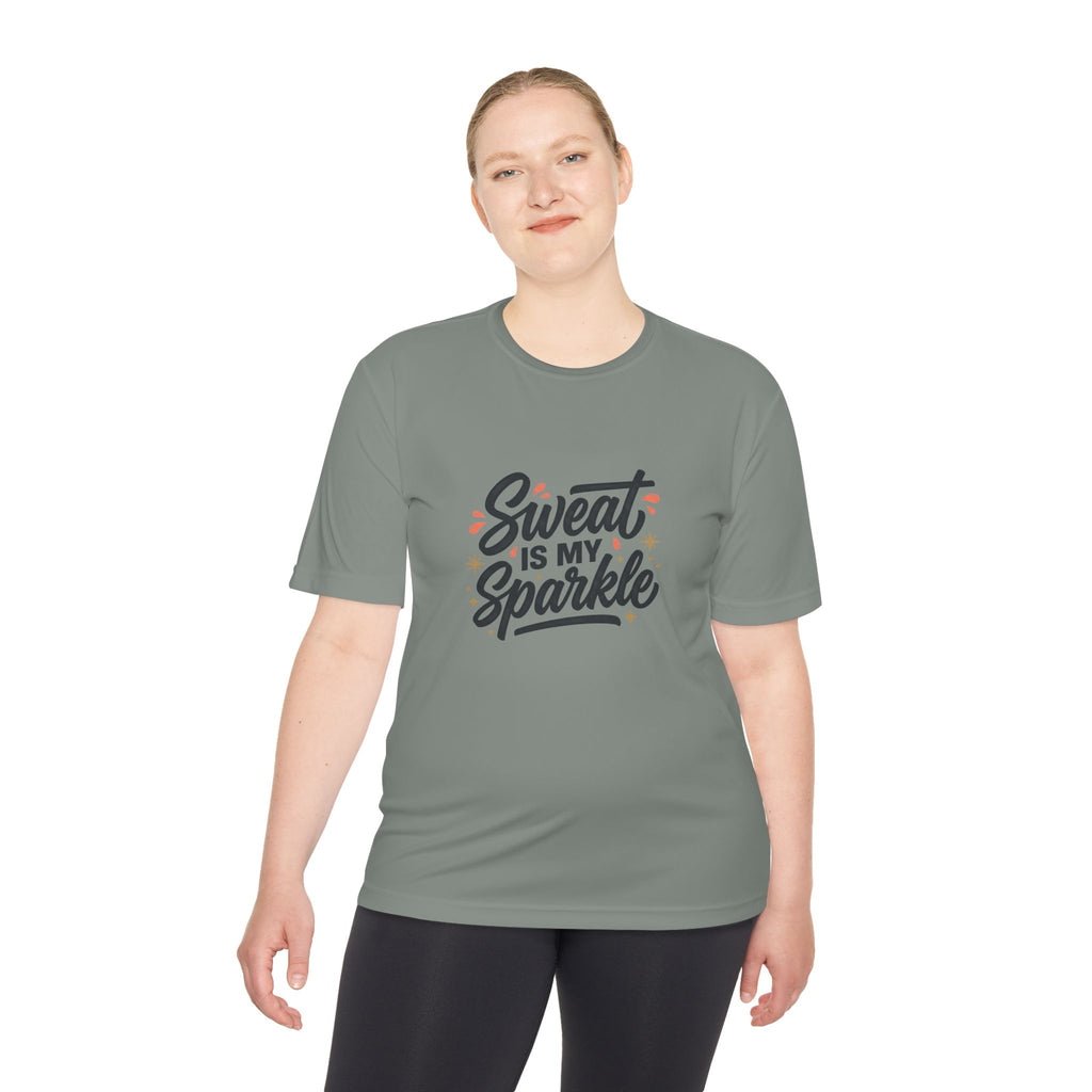 Sweat is My Sparkle Unisex Moisture Wicking Tee