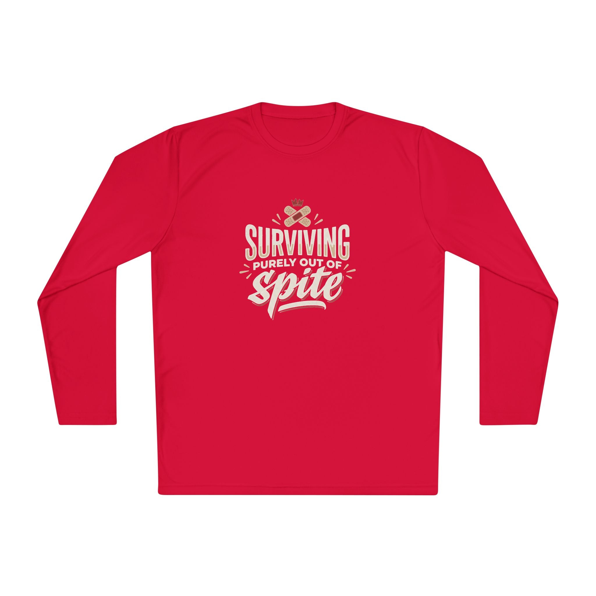 Surviving Purely Out of Spite Unisex Lightweight Long Sleeve Tee
