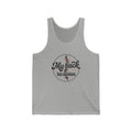 My Back Has Opinions Unisex Jersey Tank