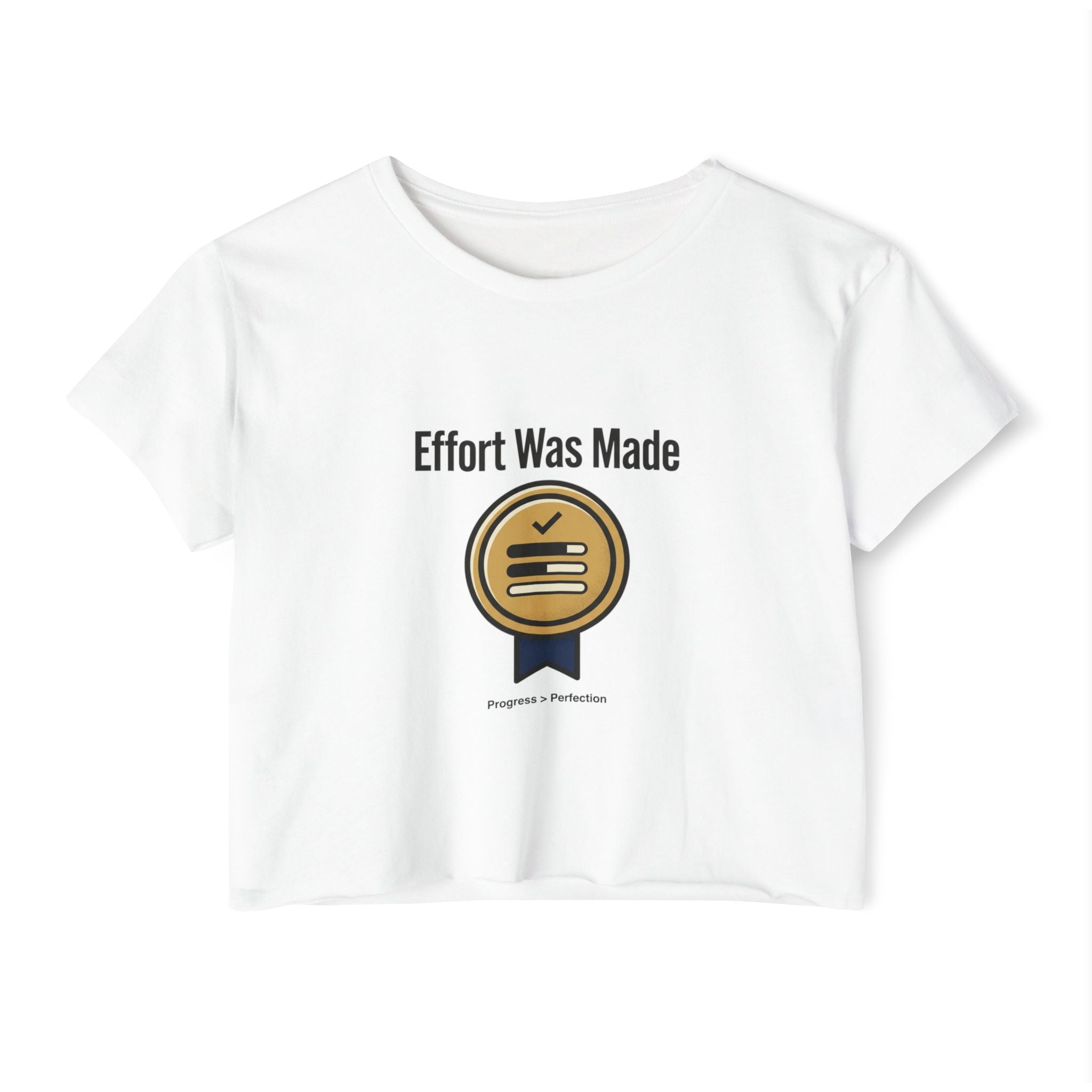 Effort was Made Women's Festival Crop Top