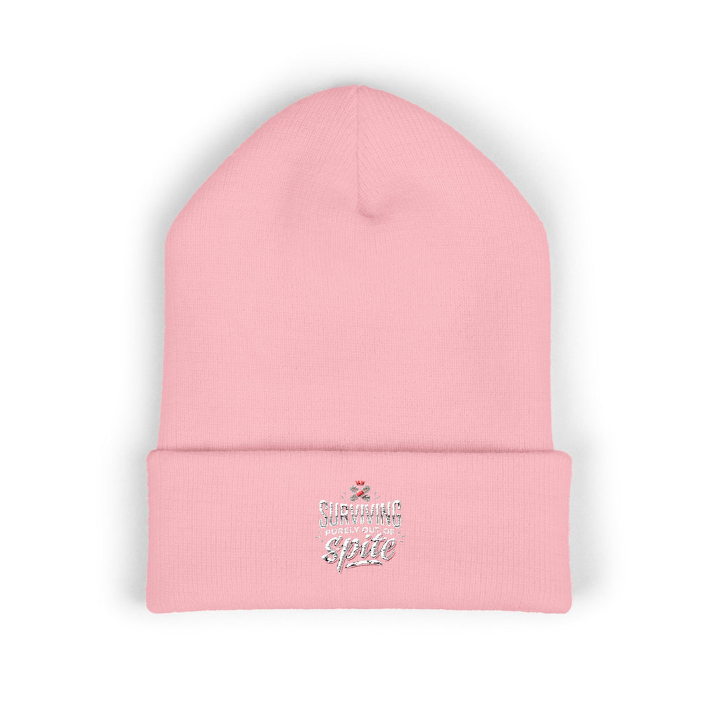Surviving Purely Out of Spite Classic Cuffed Beanie (Embroidery)
