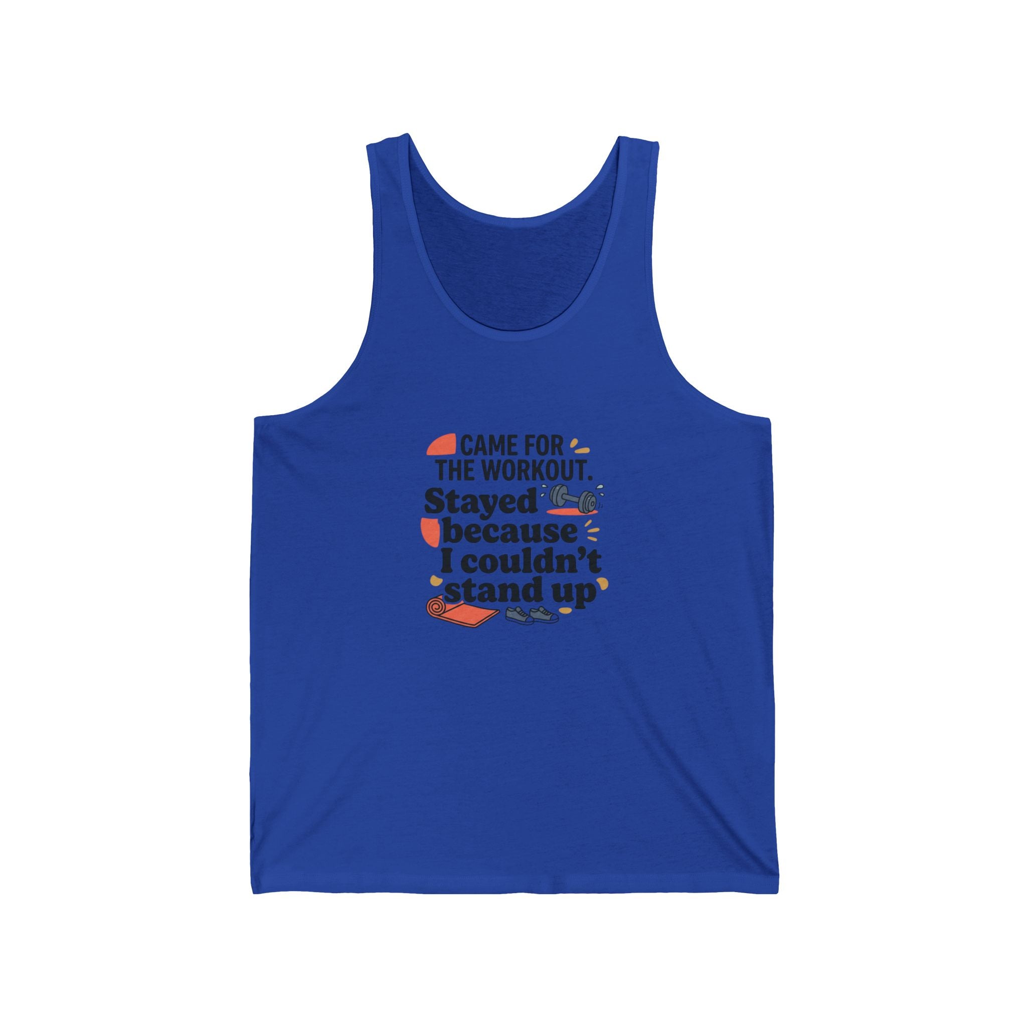 Came for the Workout Unisex Jersey Tank