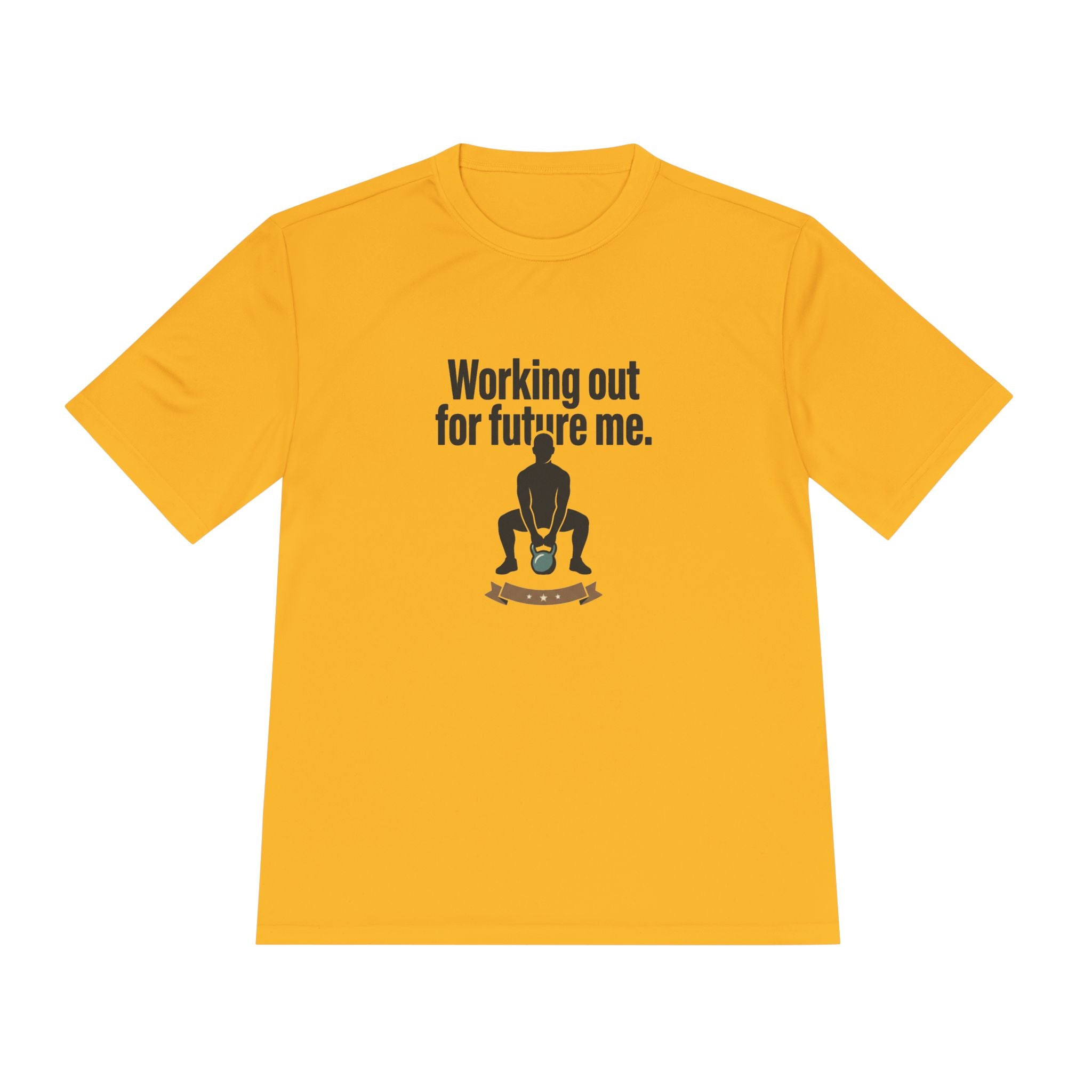 Working Out For Future Me Unisex Moisture Wicking Tee