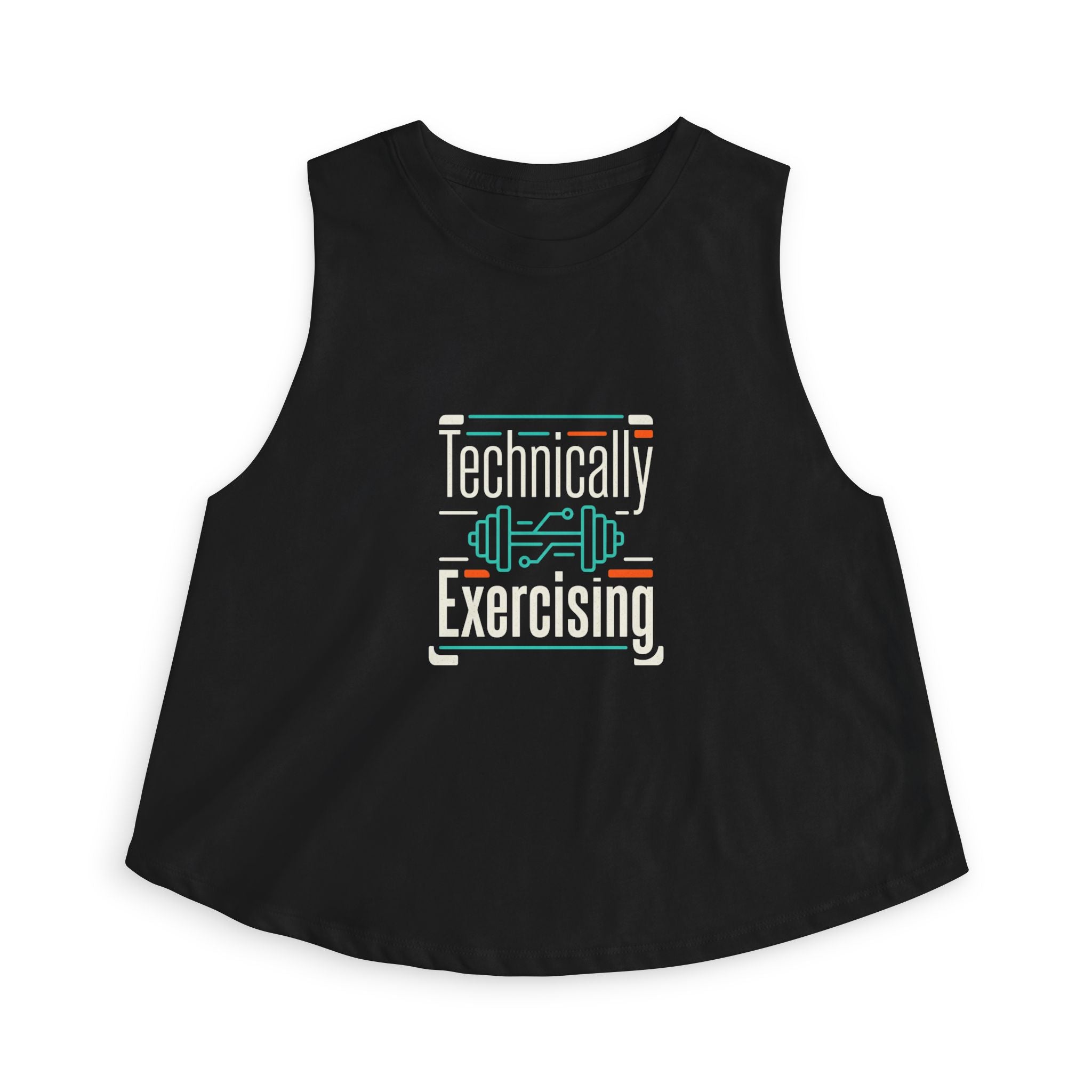Technically Exercising Women's Crop Top