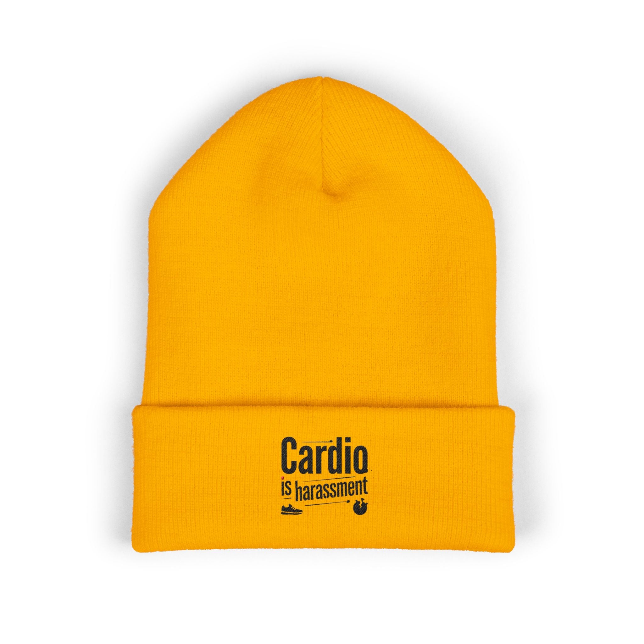 Cardio is Harassment Classic Cuffed Beanie (Embroidery)