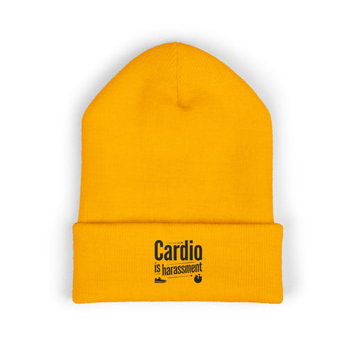 Cardio is Harassment Classic Cuffed Beanie (Embroidery)