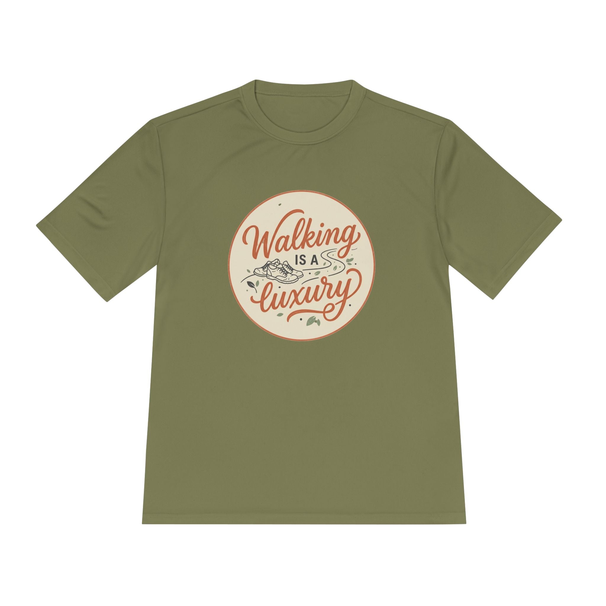 Walking is a Luxury Unisex Moisture Wicking Tee