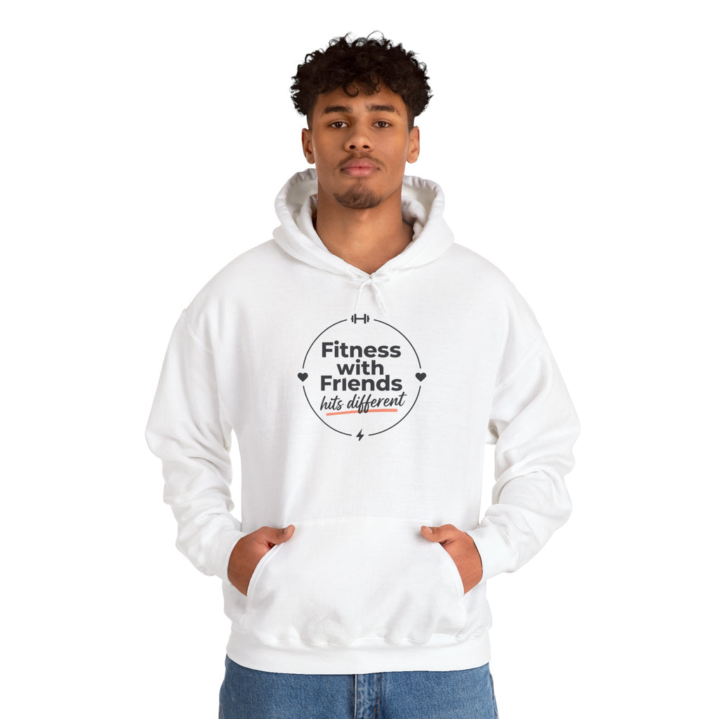 Fitness with Friends Unisex Heavy Blend™ Hooded Sweatshirt