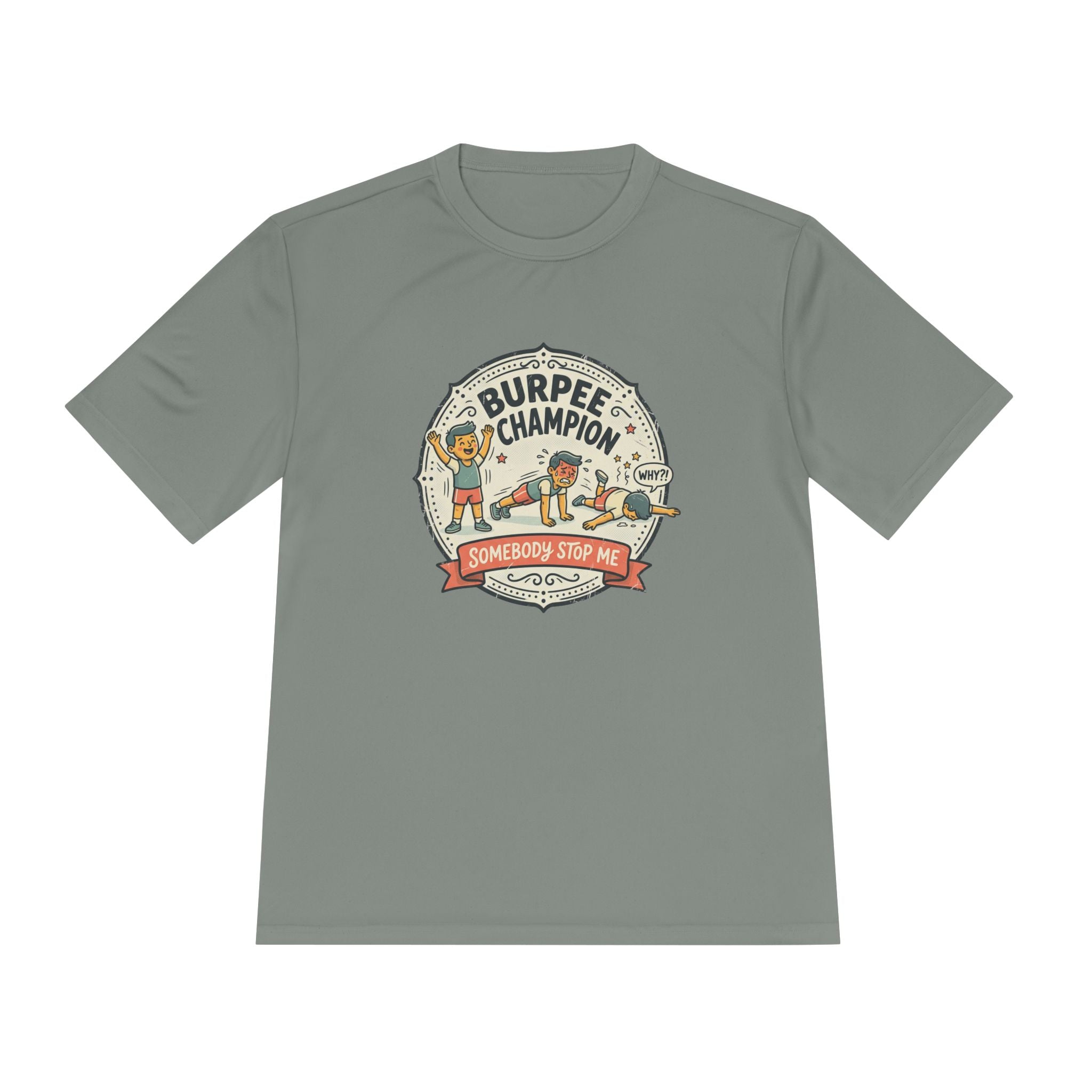 Burpee Champion Unisex Moisture Wicking Tee