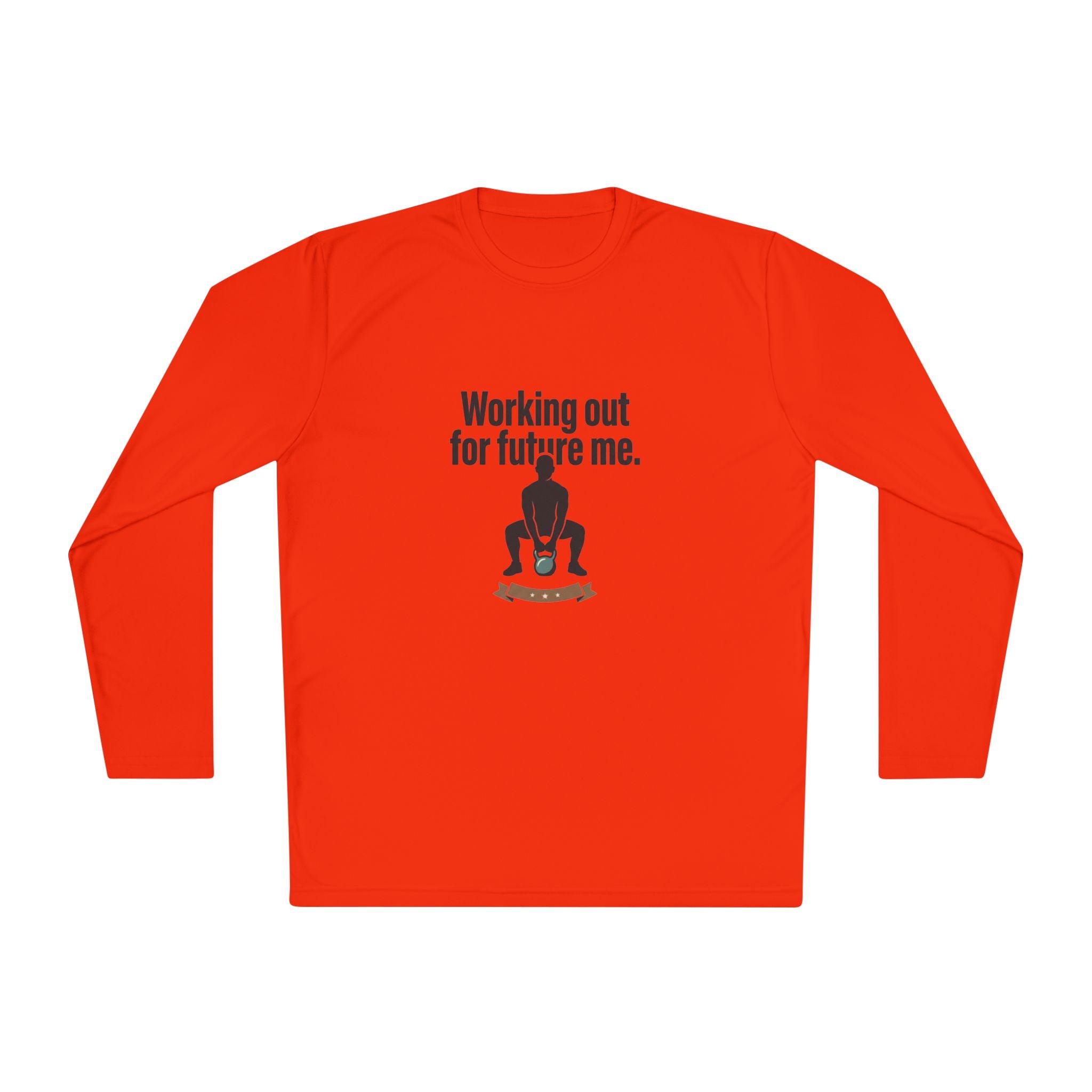 Working Out For Future Me Unisex Lightweight Long Sleeve Tee