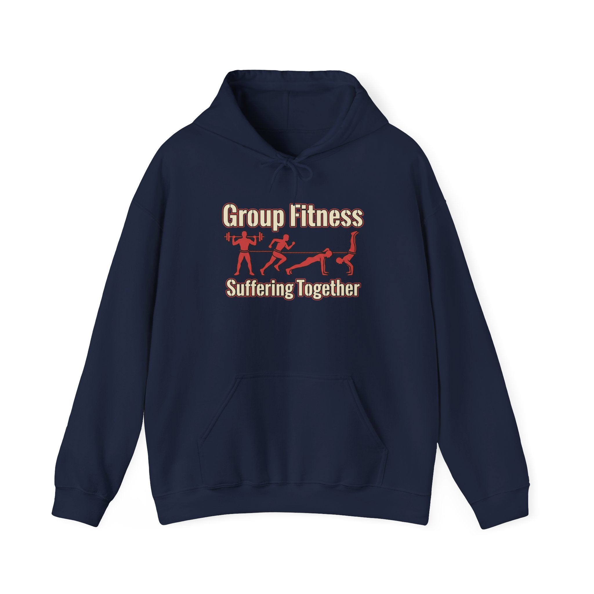 Group Fitness Suffering Together Unisex Heavy Blend™ Hooded Sweatshirt