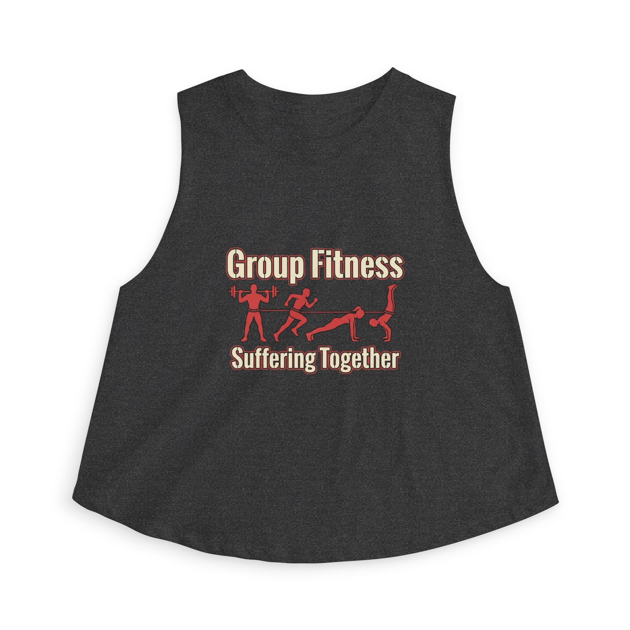 Group Fitness Suffering Together Women's Crop Top